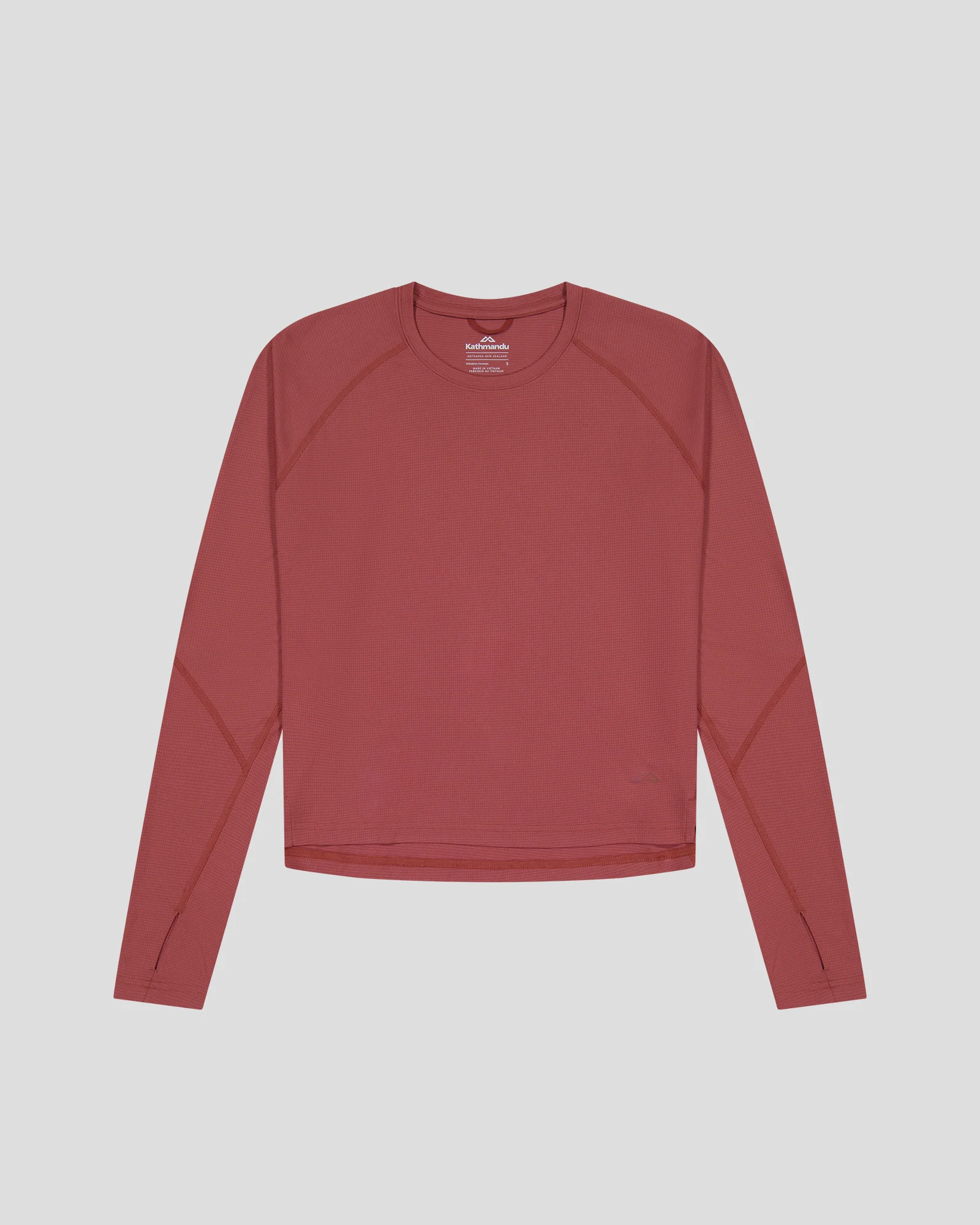 SUN-Stopper LT Wmns L/S Top - Dark Clay