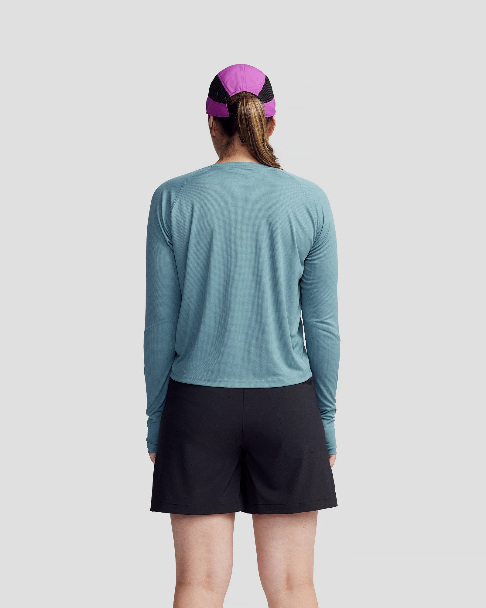 Women's SUN-Stopper LT L/S Top - Washed Blue - Image 2