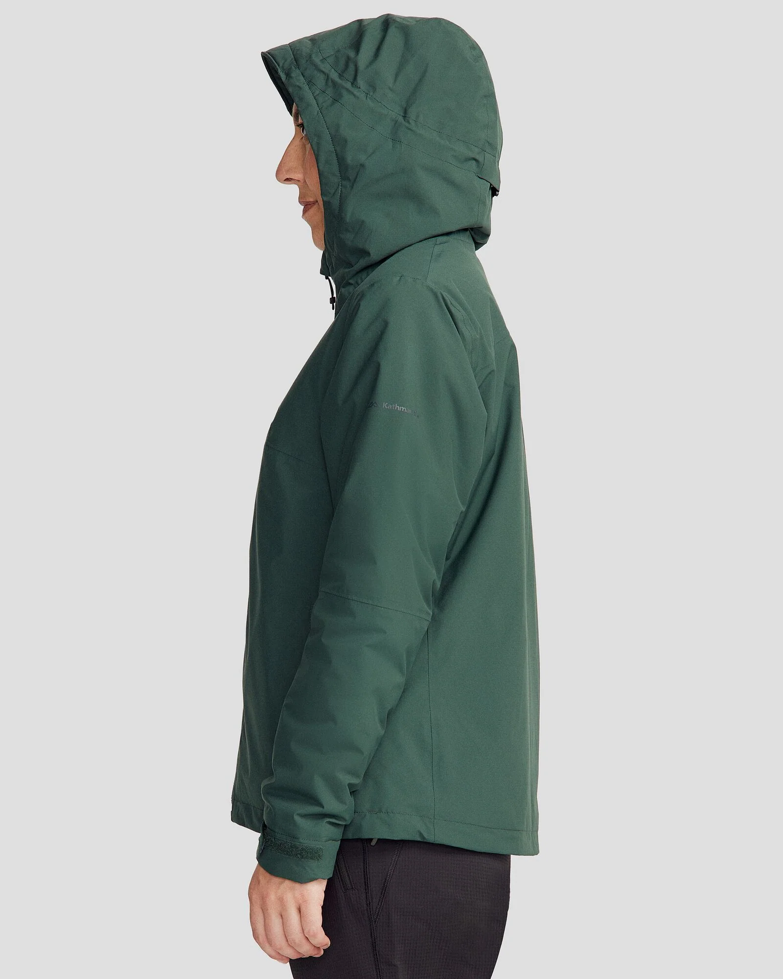 Women's Trailhead 2L novaLOFT Rain Jacket - Deep Forest - Image 3