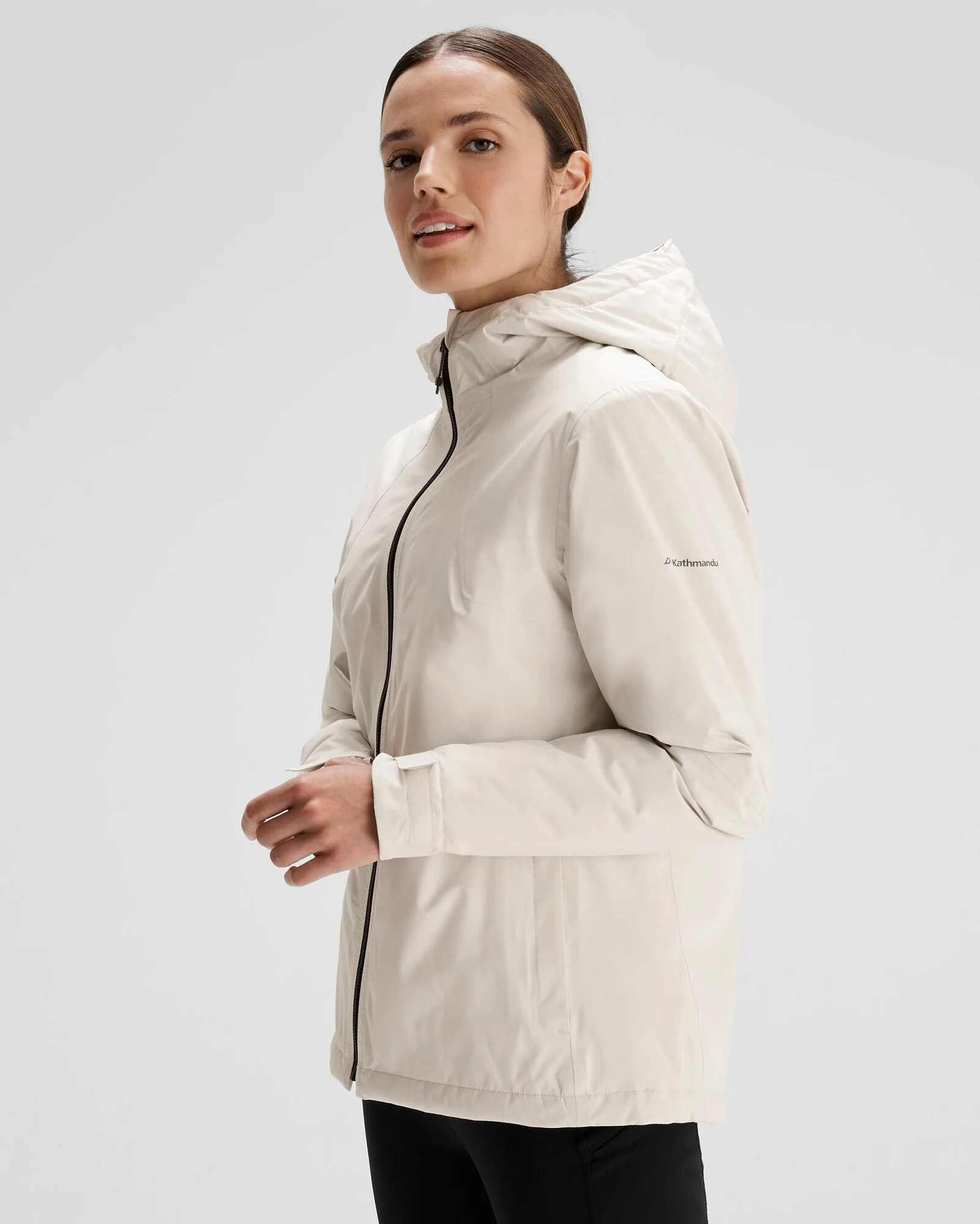 Women's Trailhead 2L Insulated Rain Jacket - Natural - Image 3
