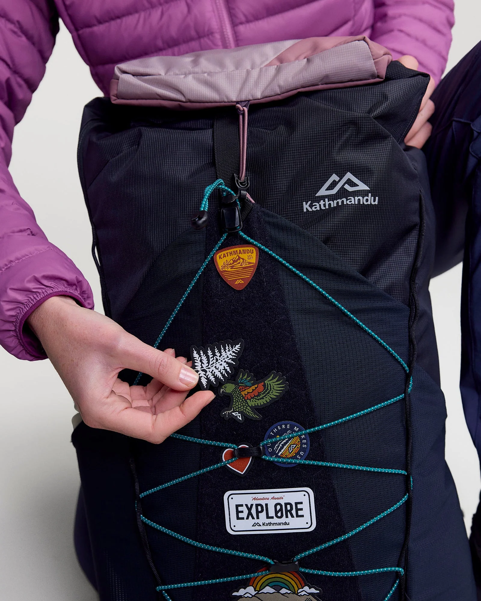 Trailhead Badge - Expression - Mountain Rainbow - Image 5