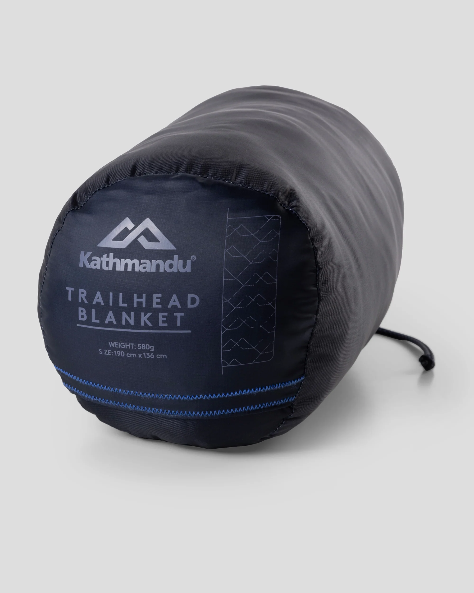 Trailhead Blanket  -  Pure Navy/Light Navy