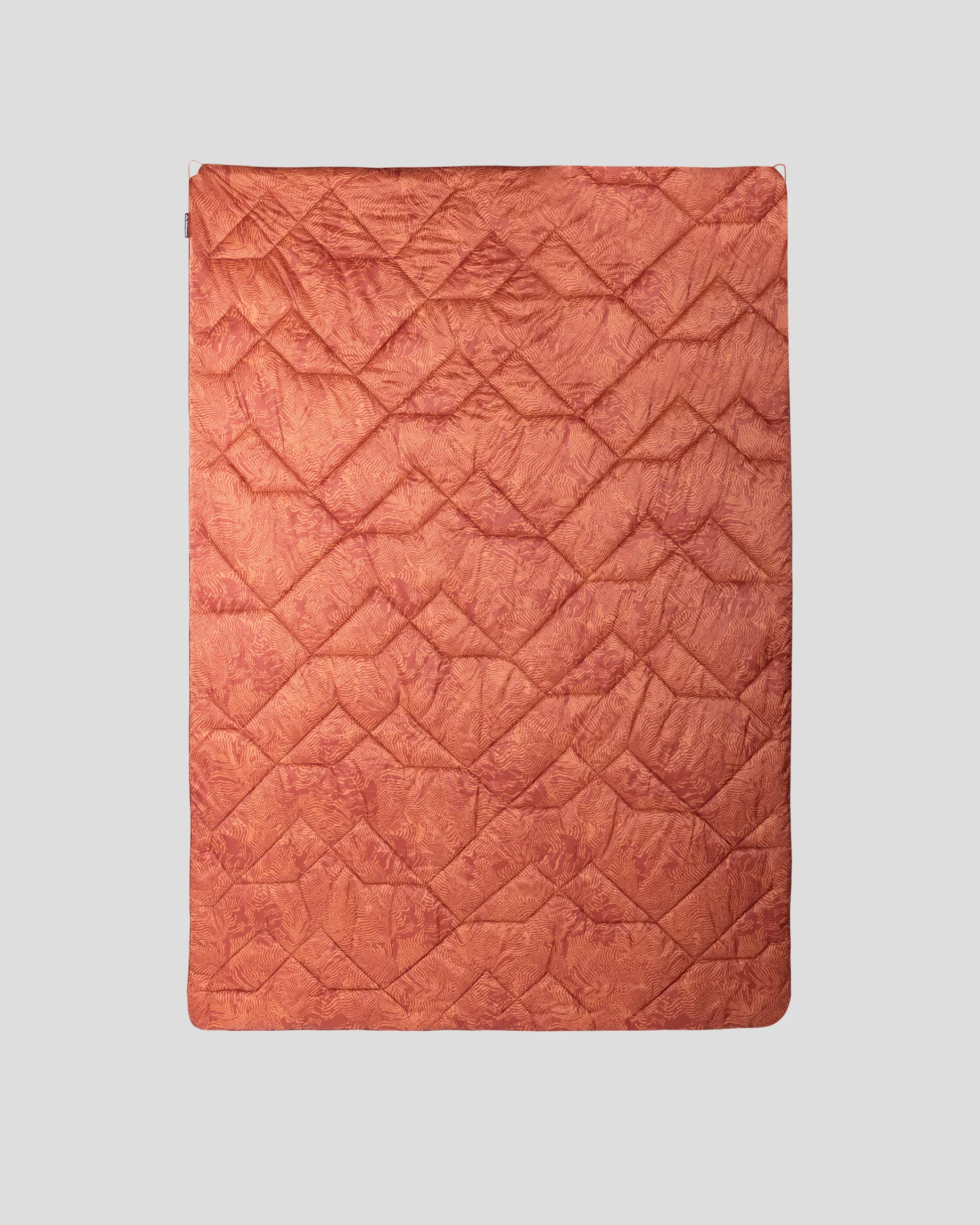 Trailhead Blanket - Redwood Nature Lines Print