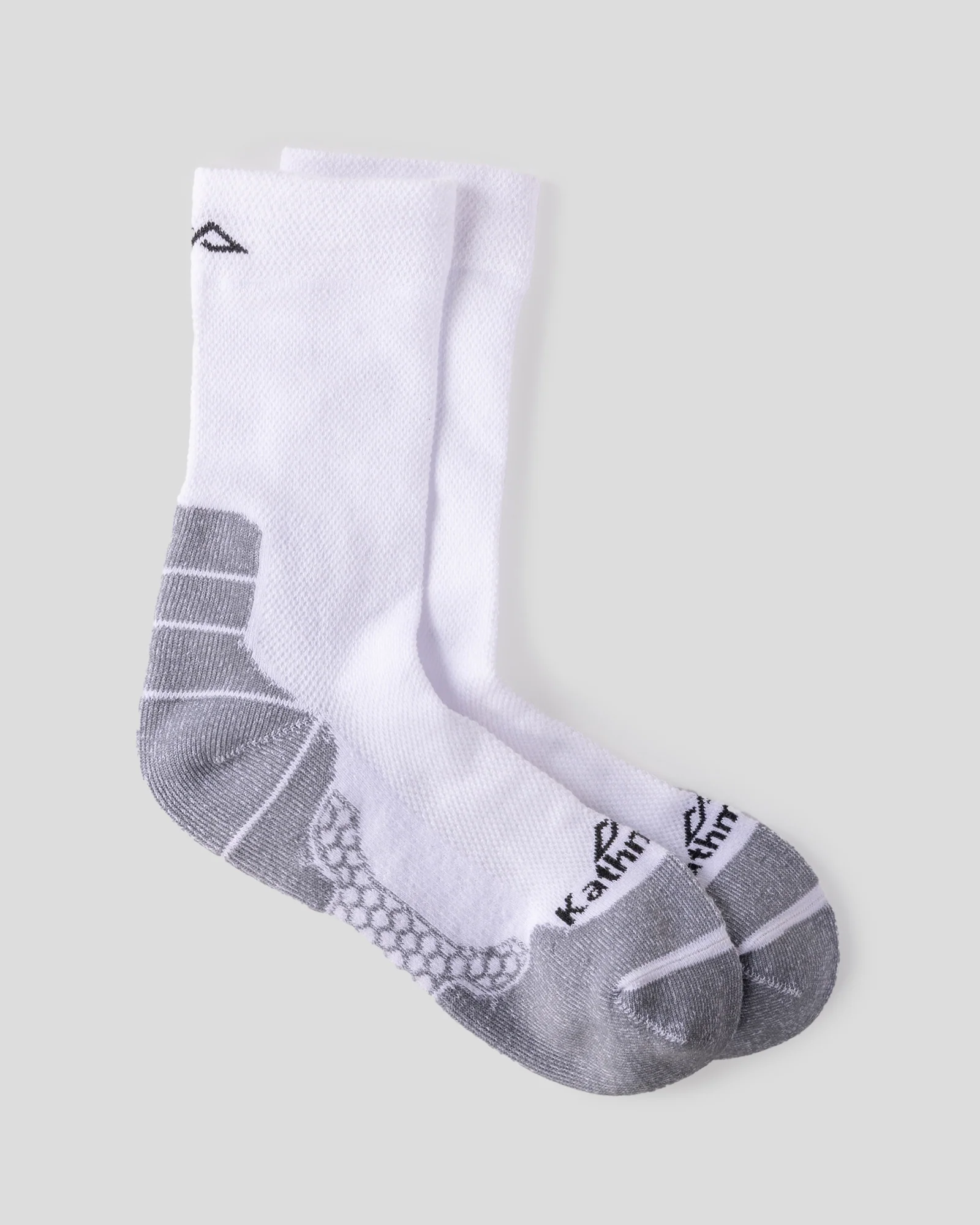 Trailhead driMOTION Mid Calf Socks - White - Image 3