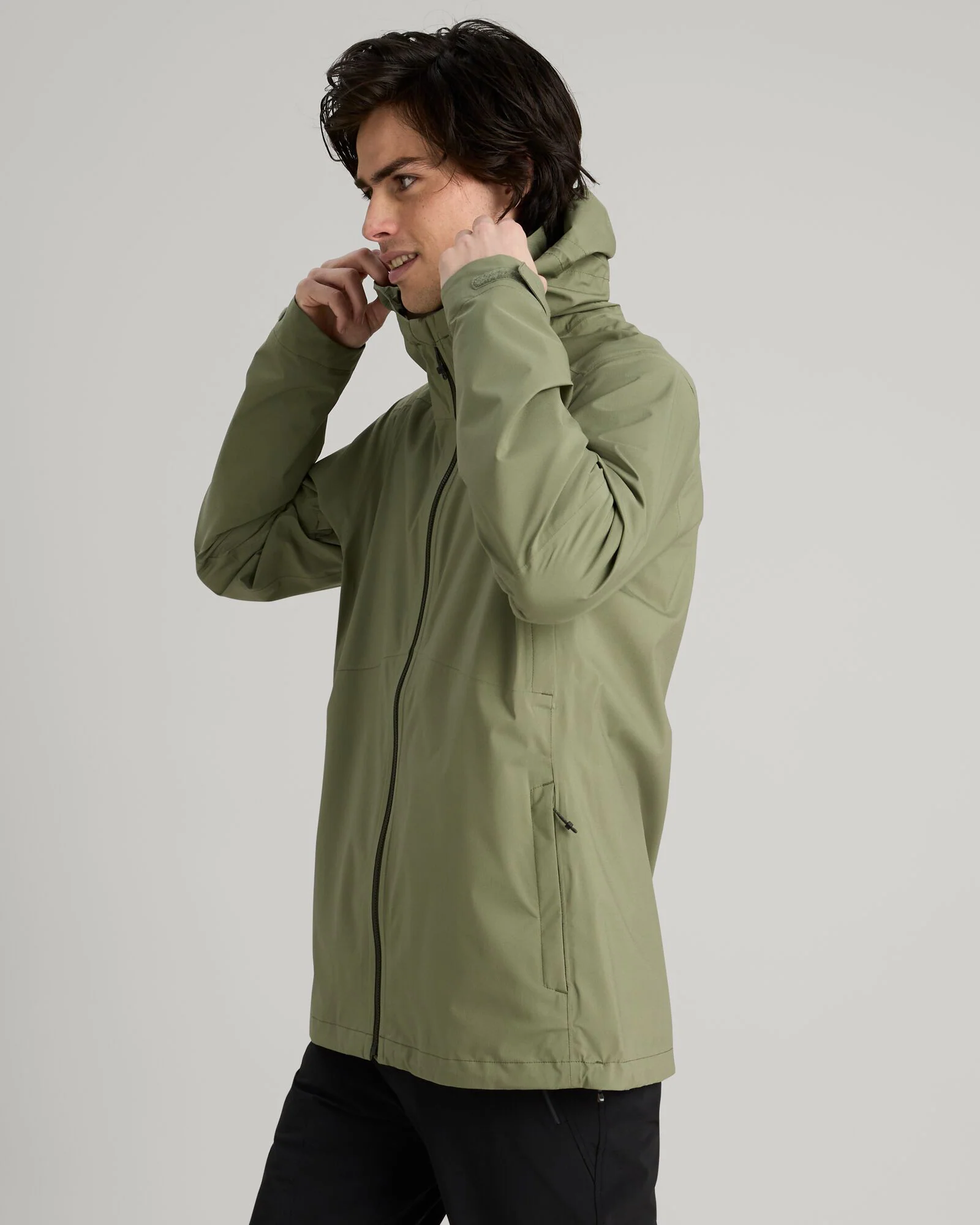 Men's Trailhead Stretch 2.5-layer Rain Jacket - Beech - Image 3