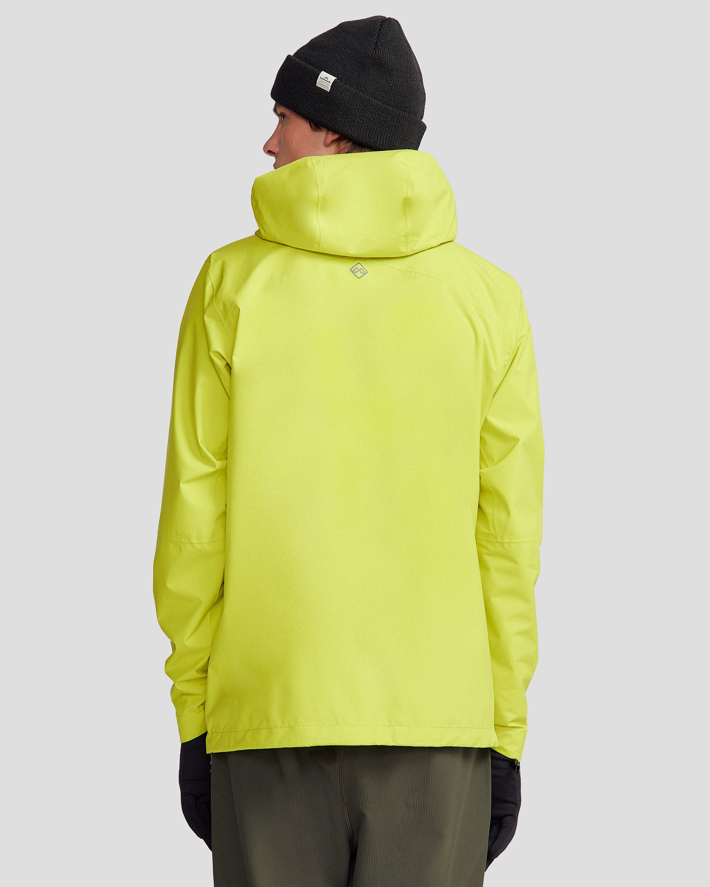 Men's Trailhead Stretch 2.5L Rain Jacket - Bright Moss - Image 6