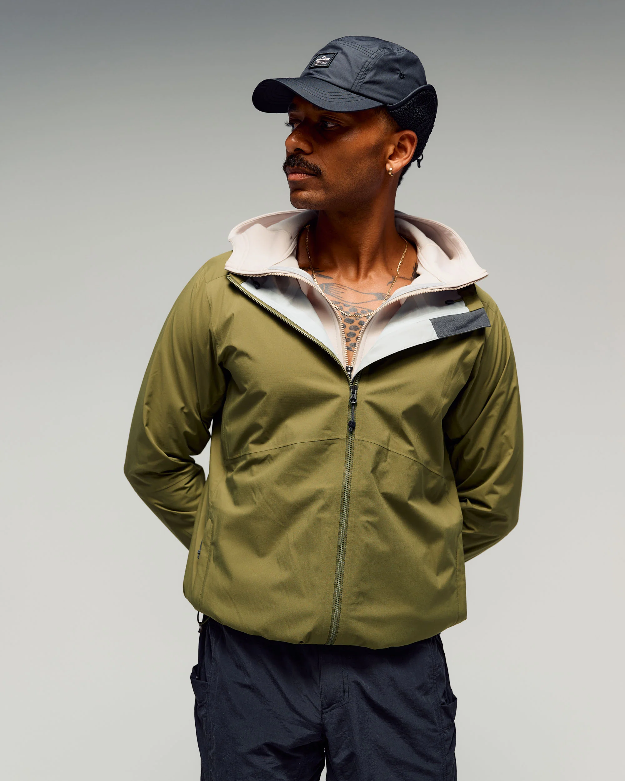 Men's Trailhead Stretch 2.5L Rain Jacket - Dark Fern