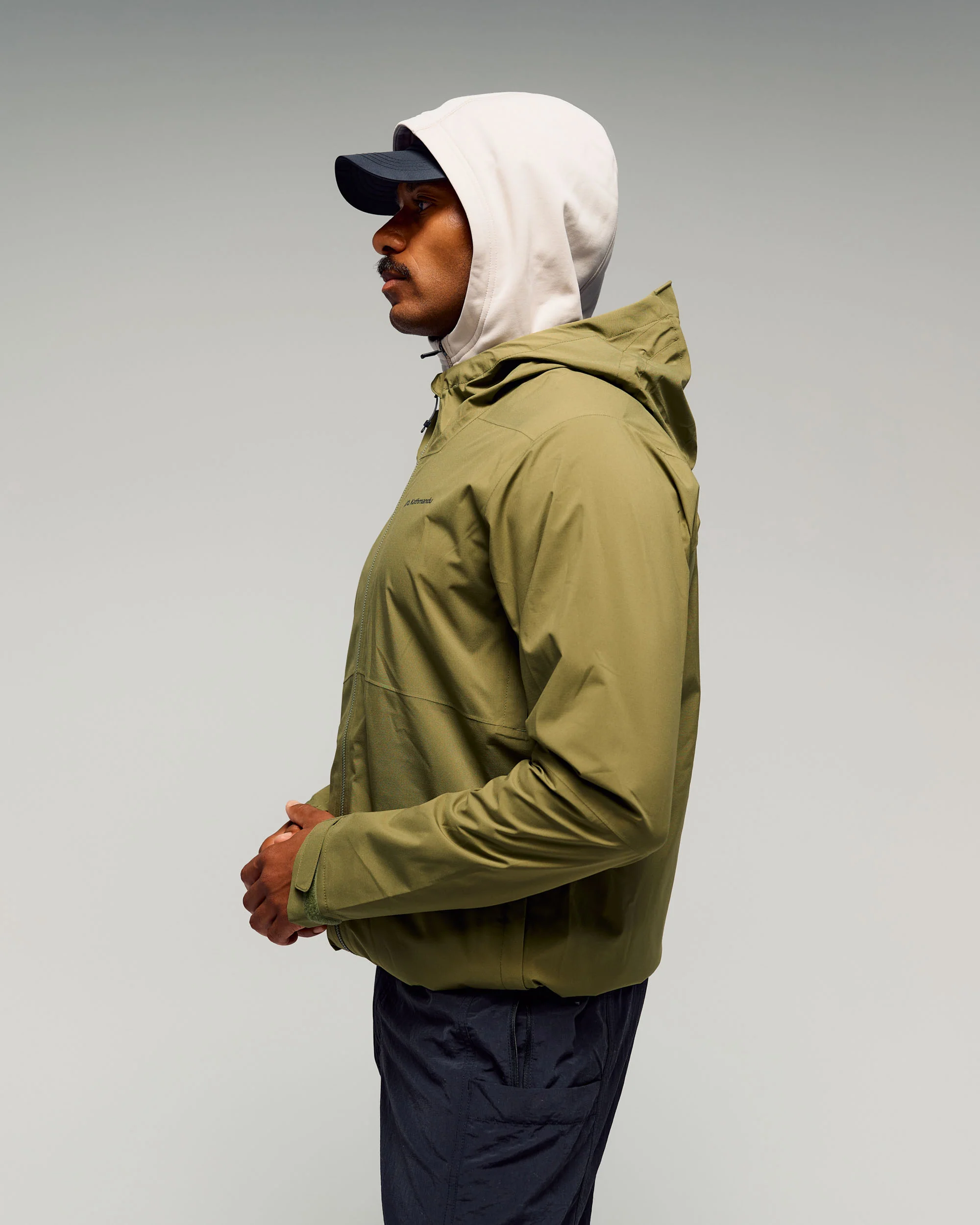 Men's Trailhead Stretch 2.5L Rain Jacket - Dark Fern - Image 5