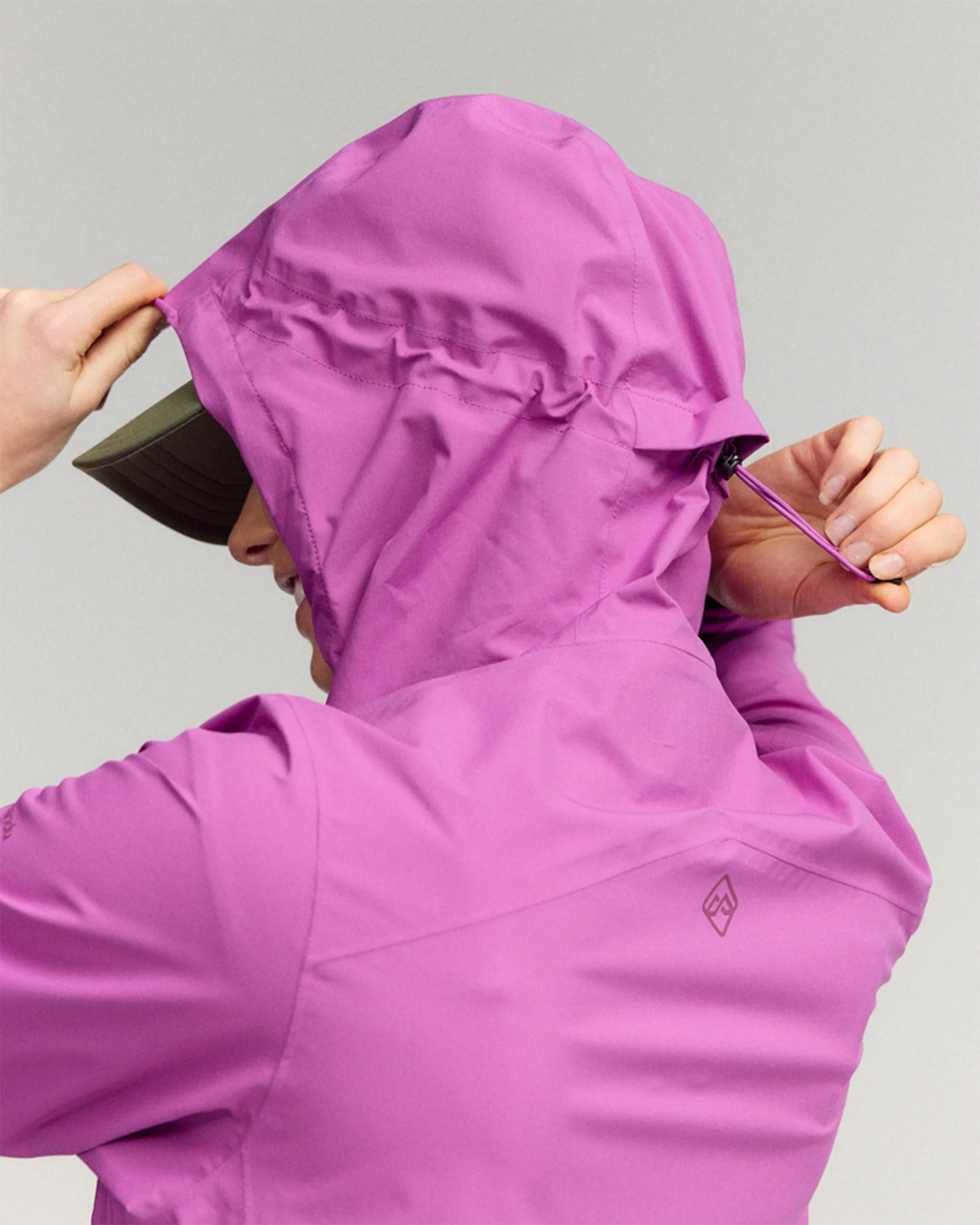 Women's Trailhead Stretch 2.5-layer Rain Jacket - Vivid Purple - Image 2