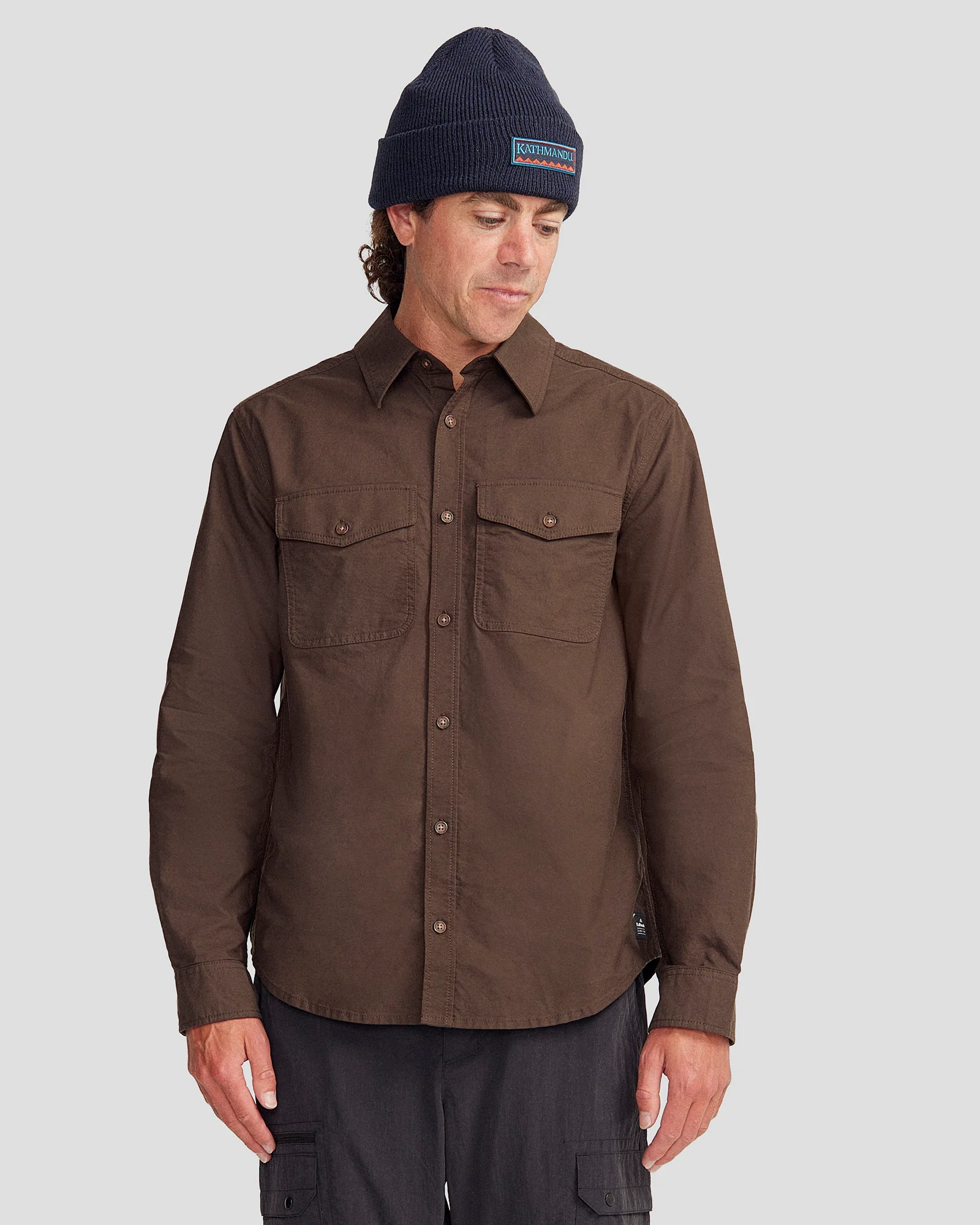 Vander HT Men's Long Sleeve Shirt - Cold Brew