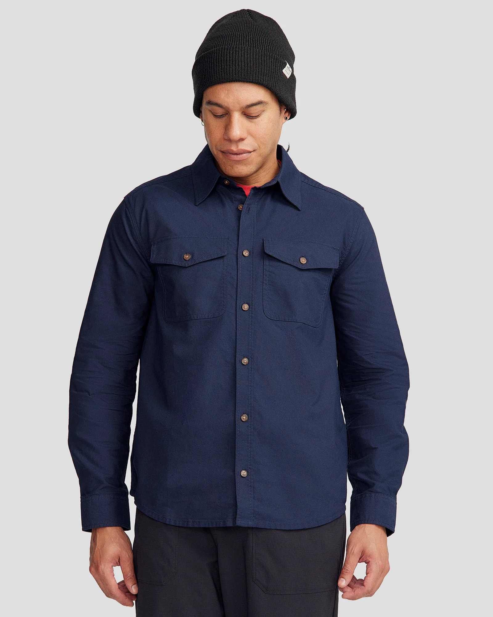Vander HT Men's Long Sleeve Shirt - Pure Navy
