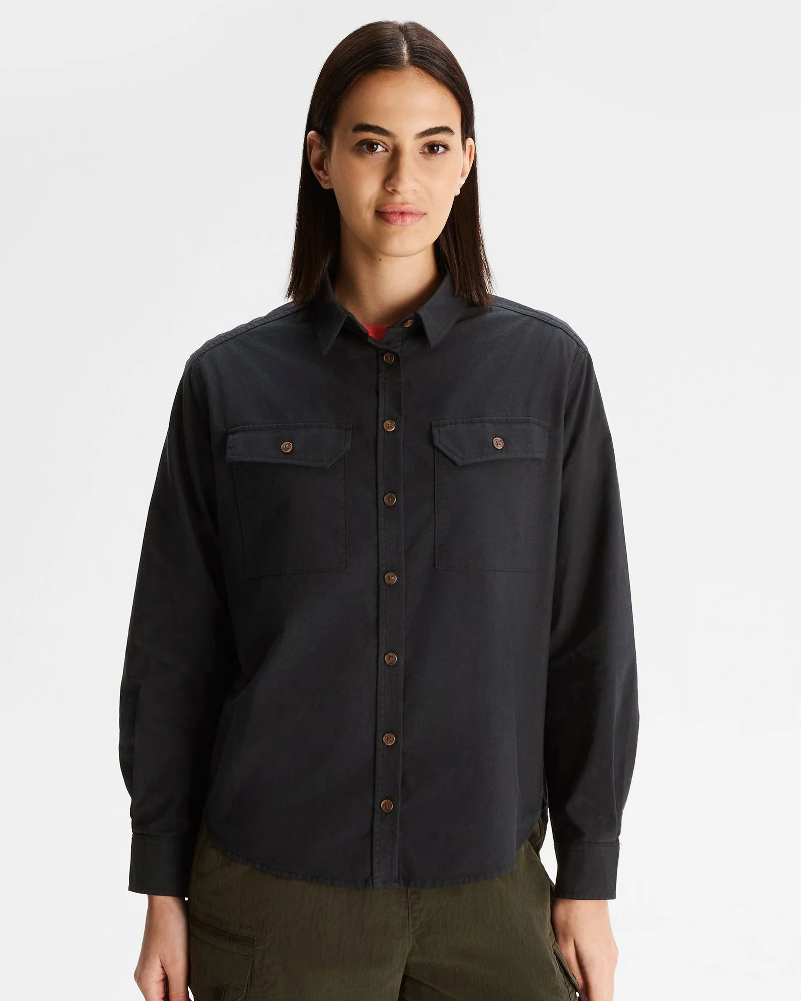 Vander HT Women's Long Sleeve Shirt - Black
