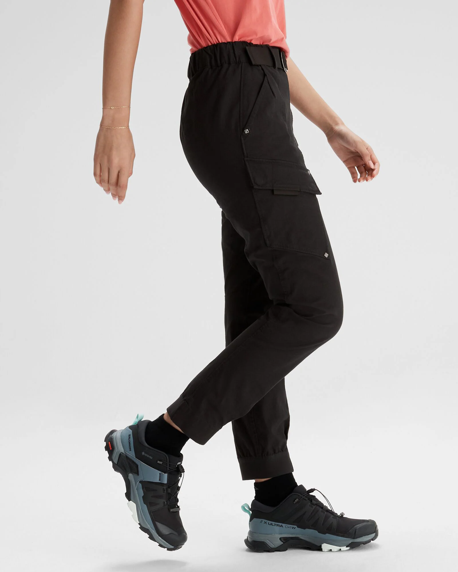 Women's Vander Cargo Pants - Black - Image 3