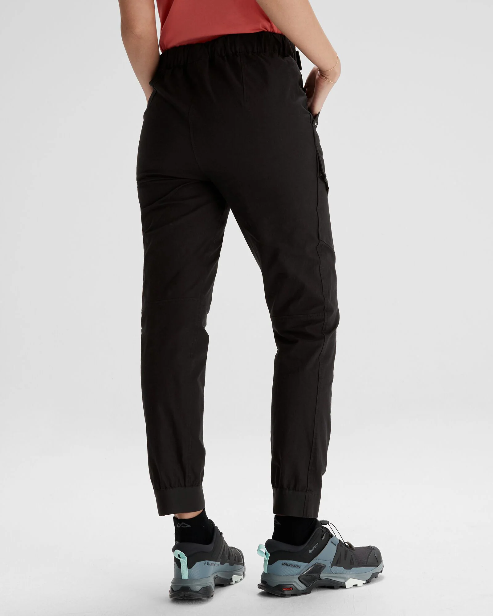 Women's Vander Cargo Pants - Black - Image 4