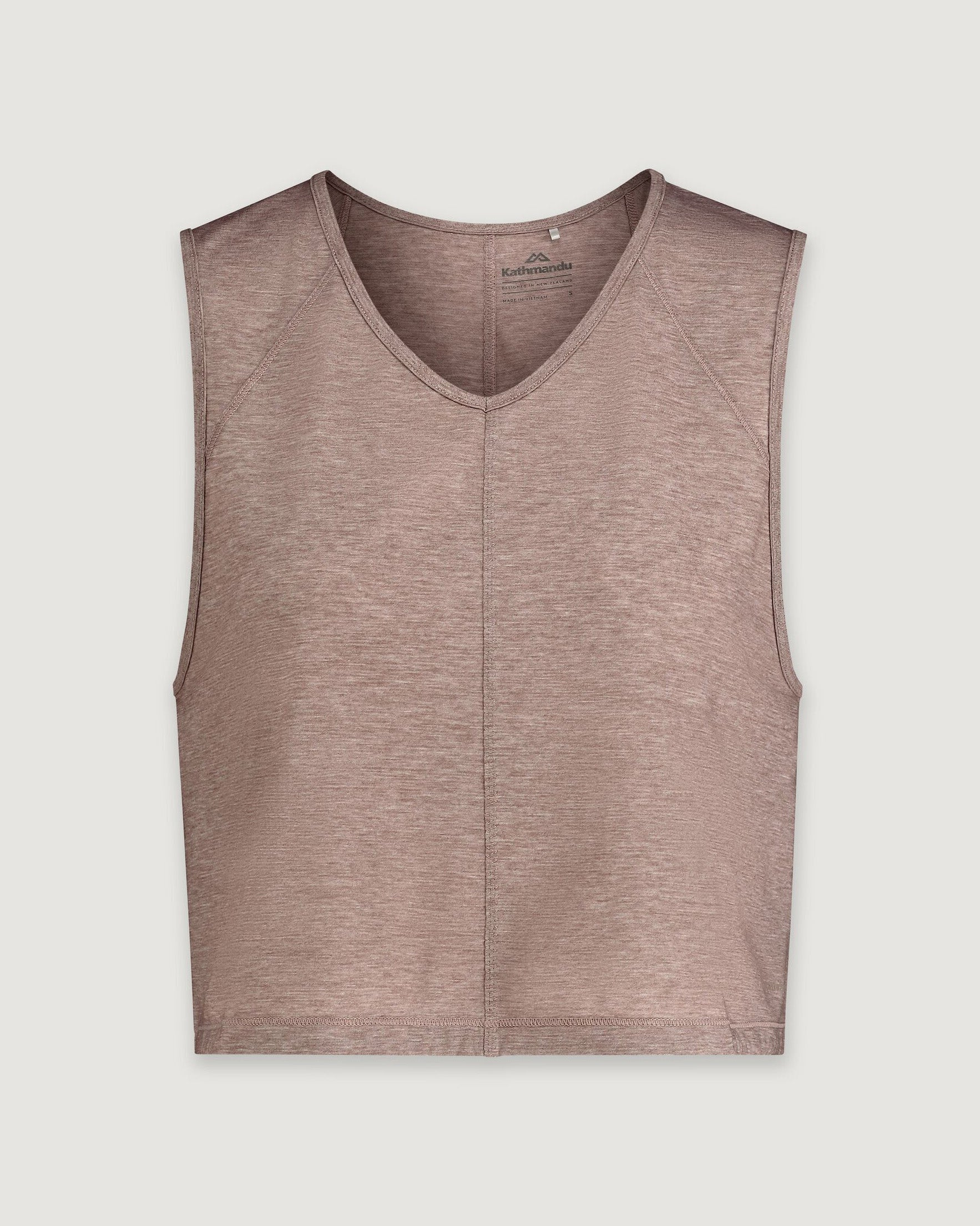 WELL.DER.NESS Go Women's Tank Top - Taupe - Image 5