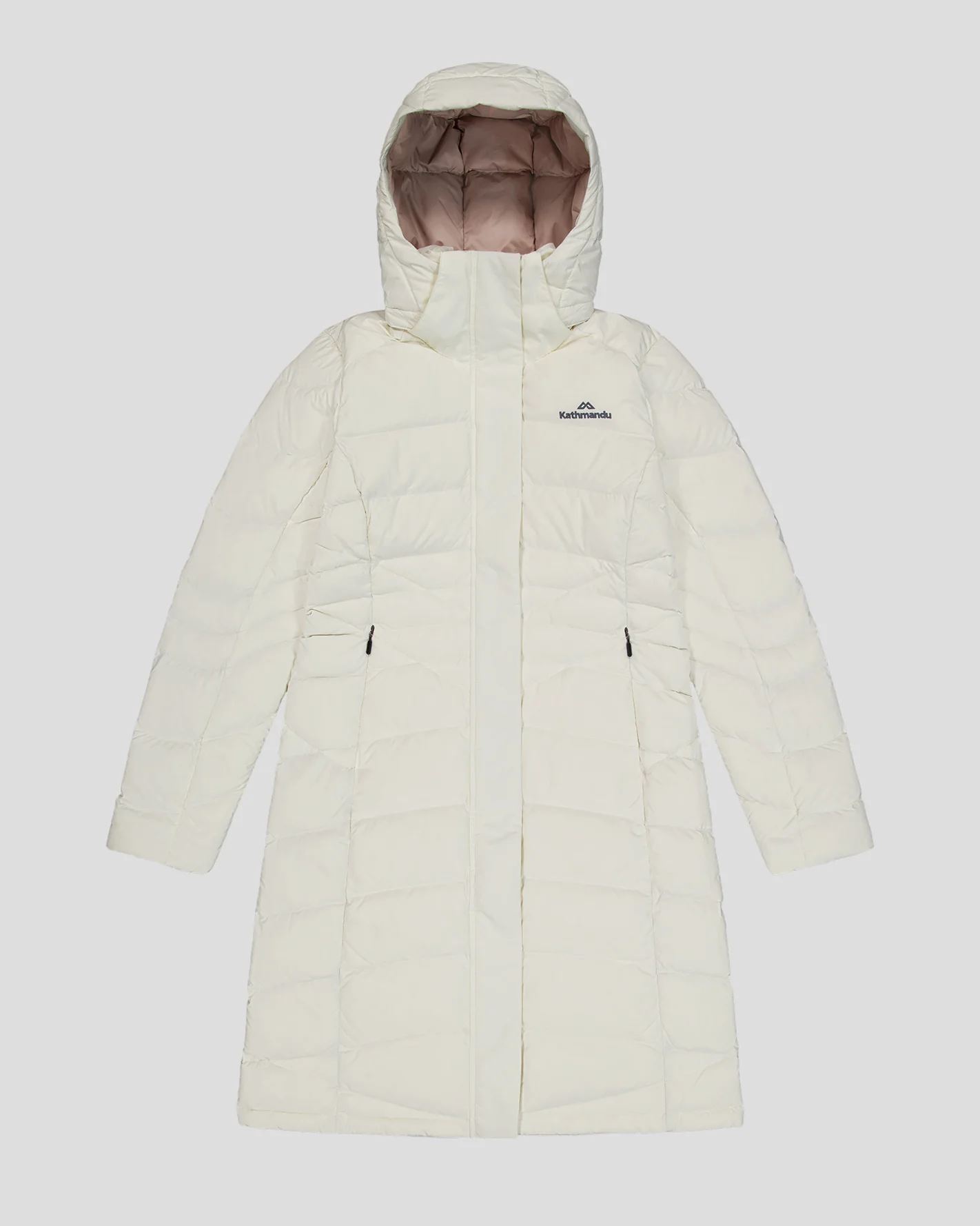 Women's Winterburn Longline Down Jacket v2 - Natural - Image 8
