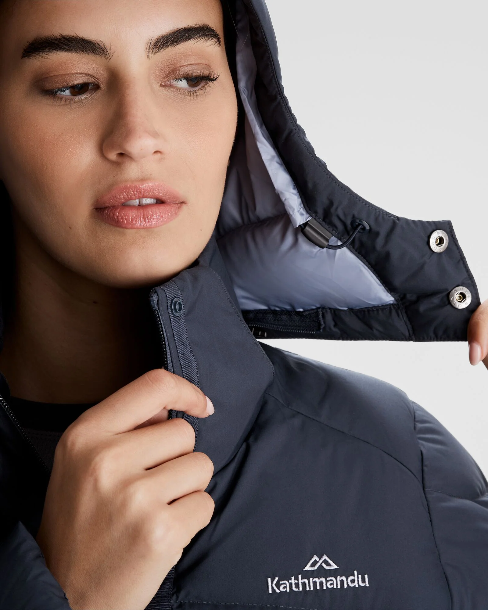 Women's Winterburn Down Parka Jacket - Pure Navy - Image 5