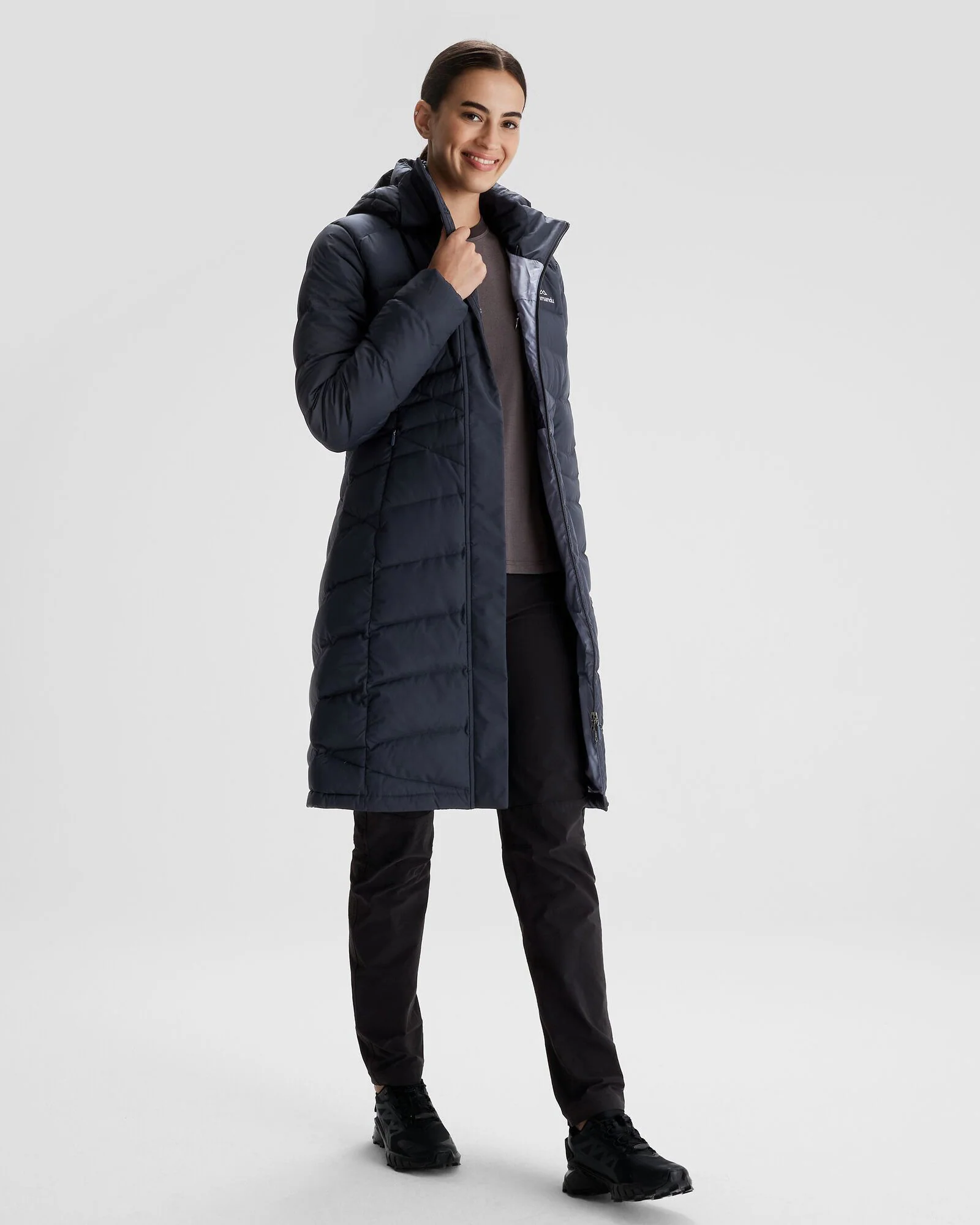 Women's Winterburn Down Parka Jacket - Pure Navy - Image 7