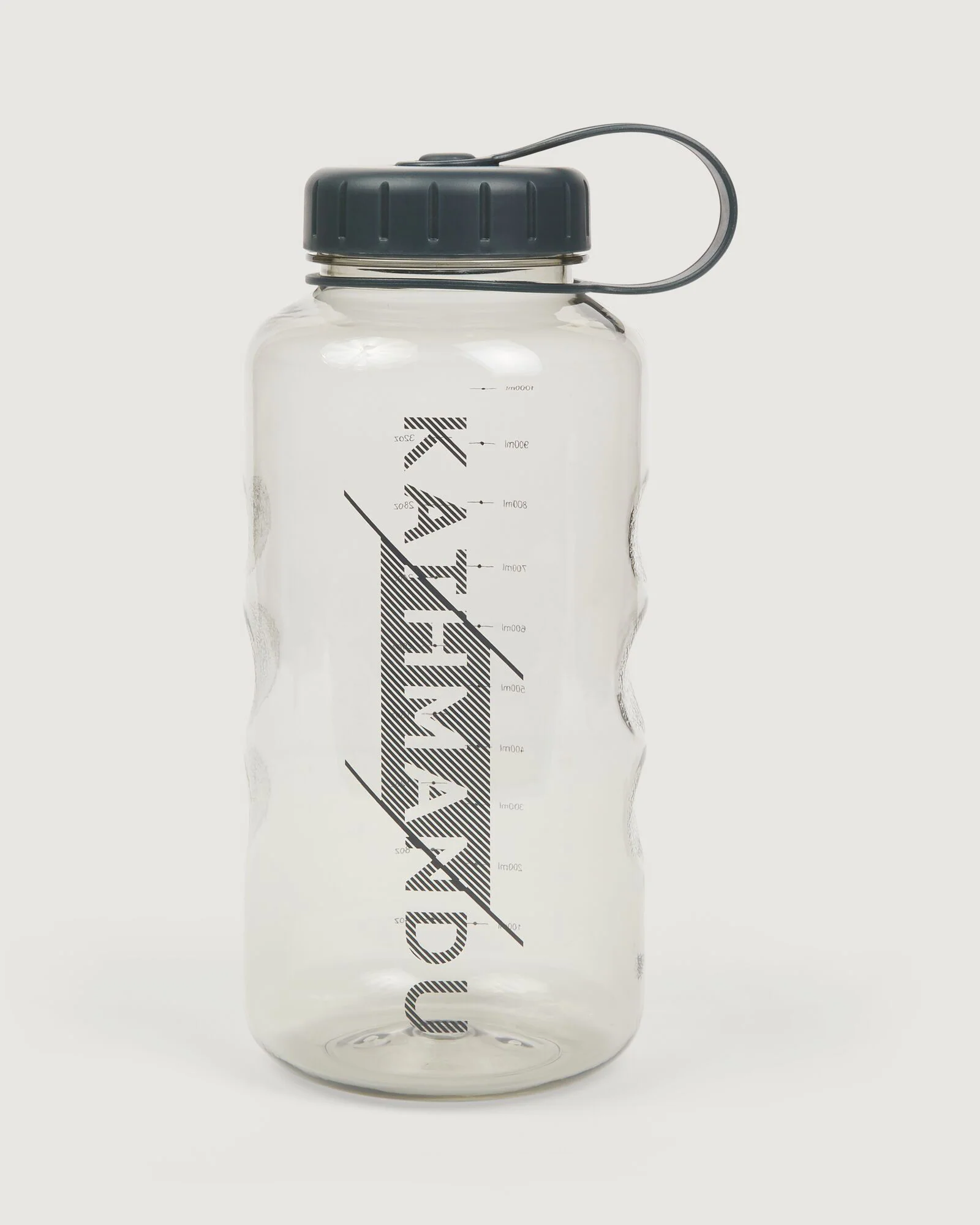 Tritan Wide Mouth Water Bottle - 1L - Smokey Clear