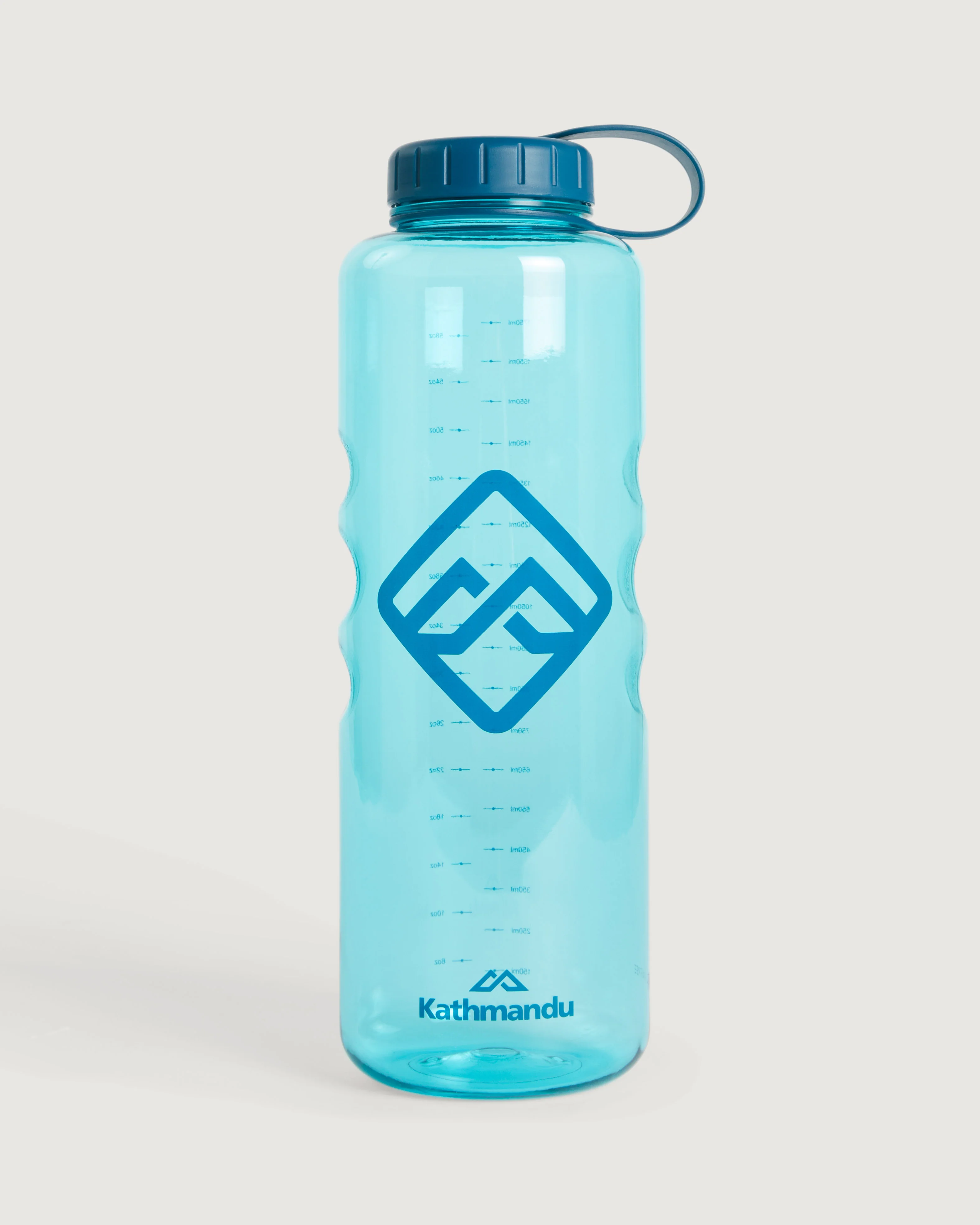 Tritan Wide Mouth Water Bottle - 1.8L - Steel Blue