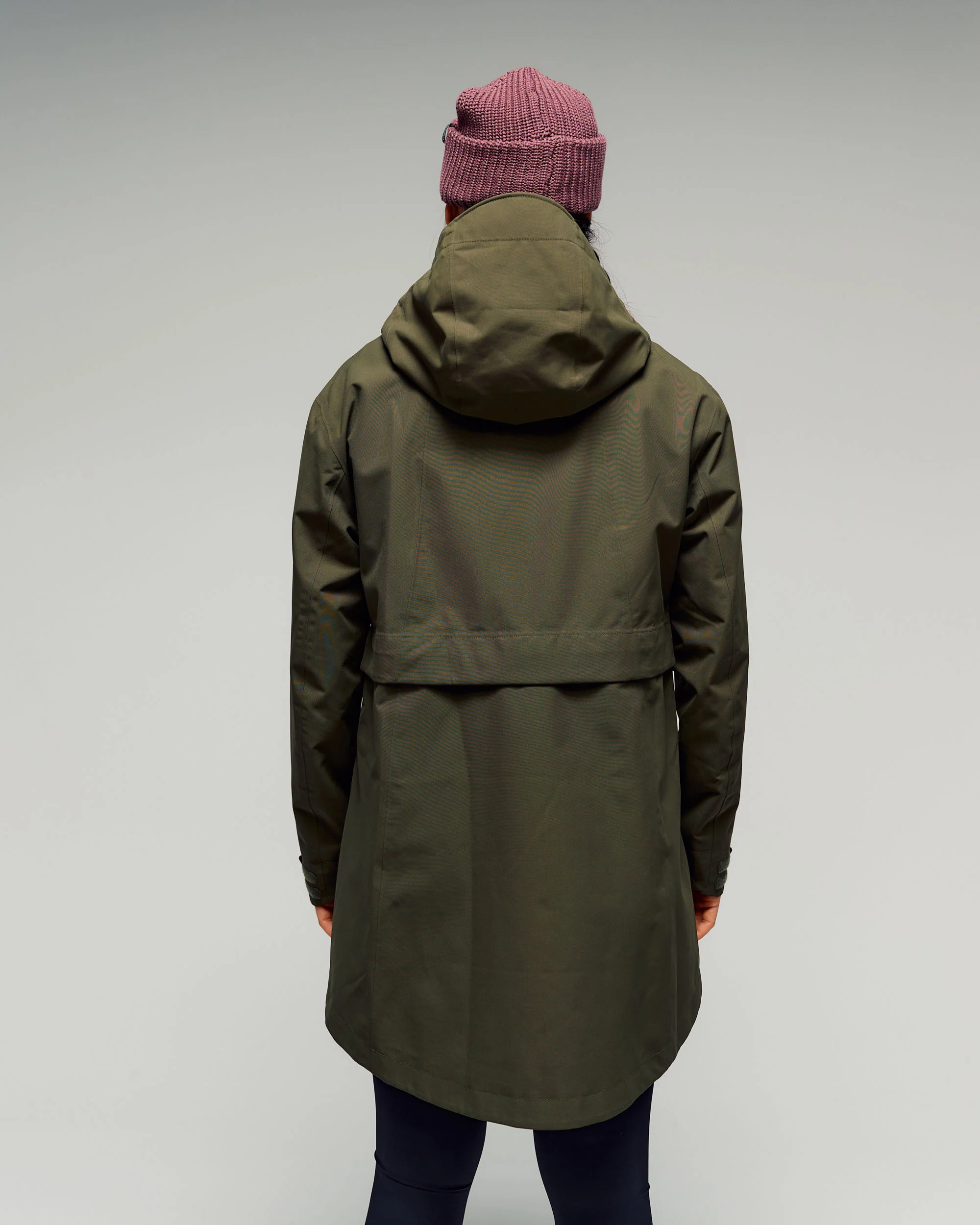 Women's Citytrek 2L Rain Insulated 3in1 Parka - Light Moss - Image 6
