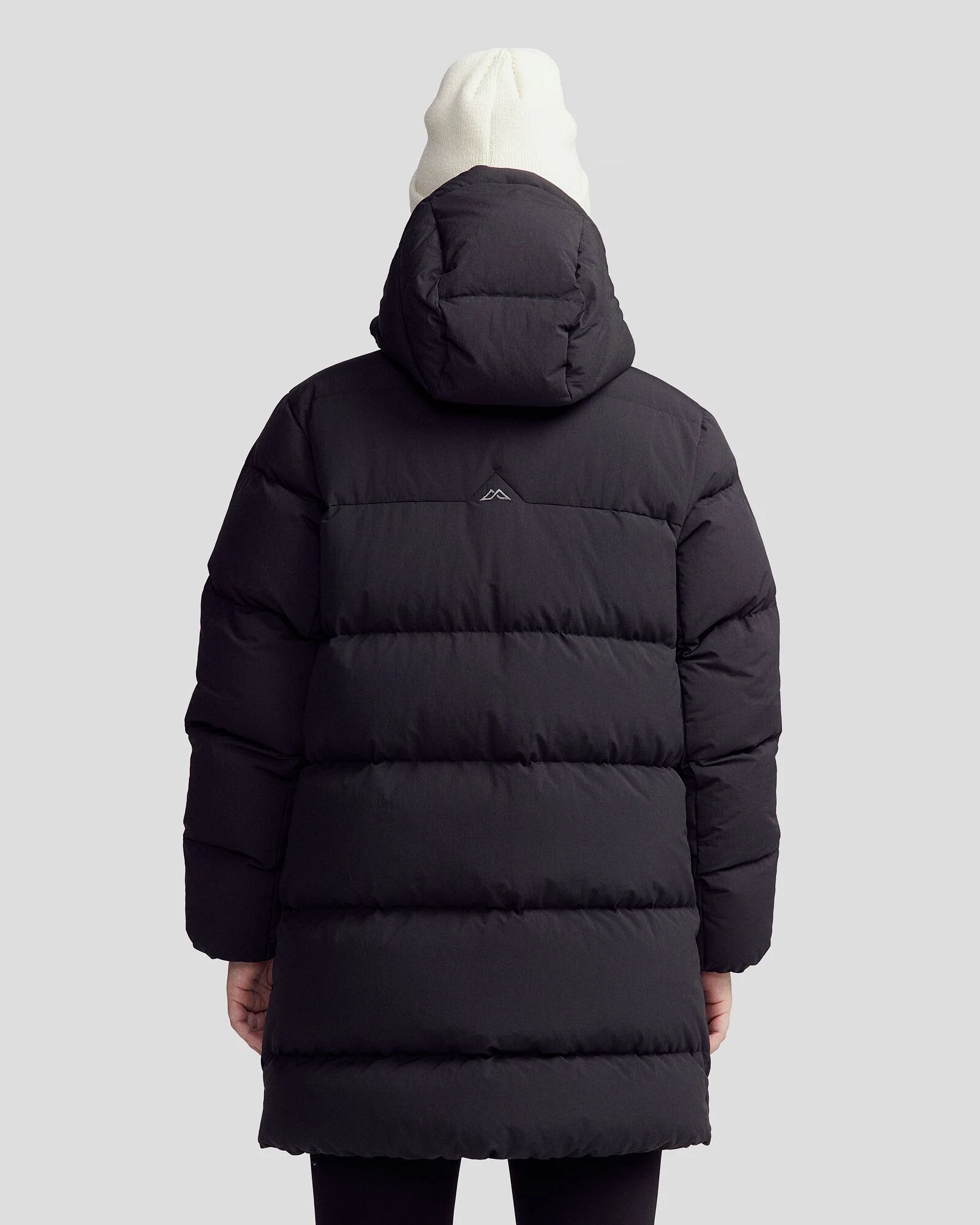 Women's Epiq Down Heritage Parka Jacket - Black Stingray - Image 8