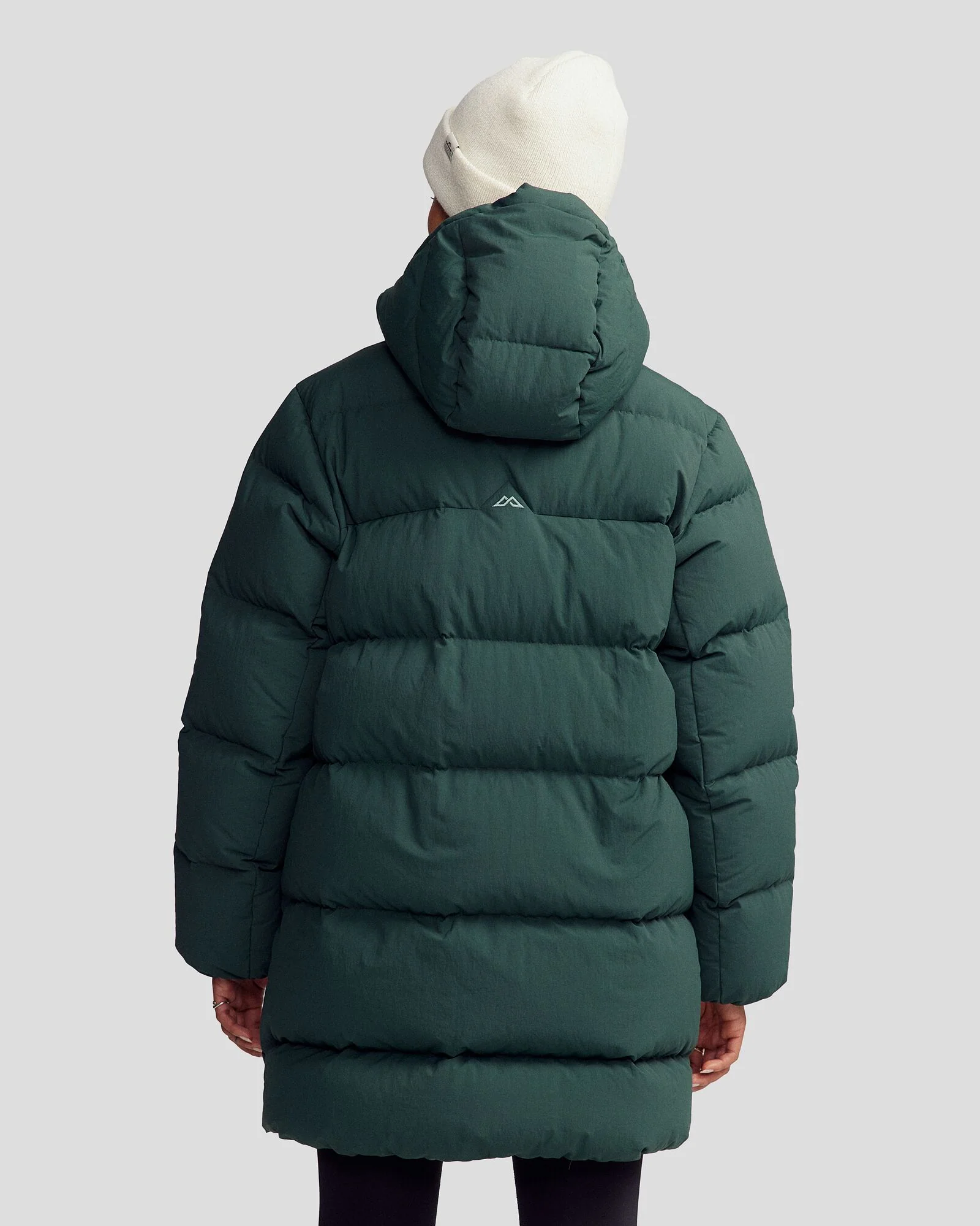 Women's Epiq Down Heritage Parka Jacket - Deep Forest - Image 8
