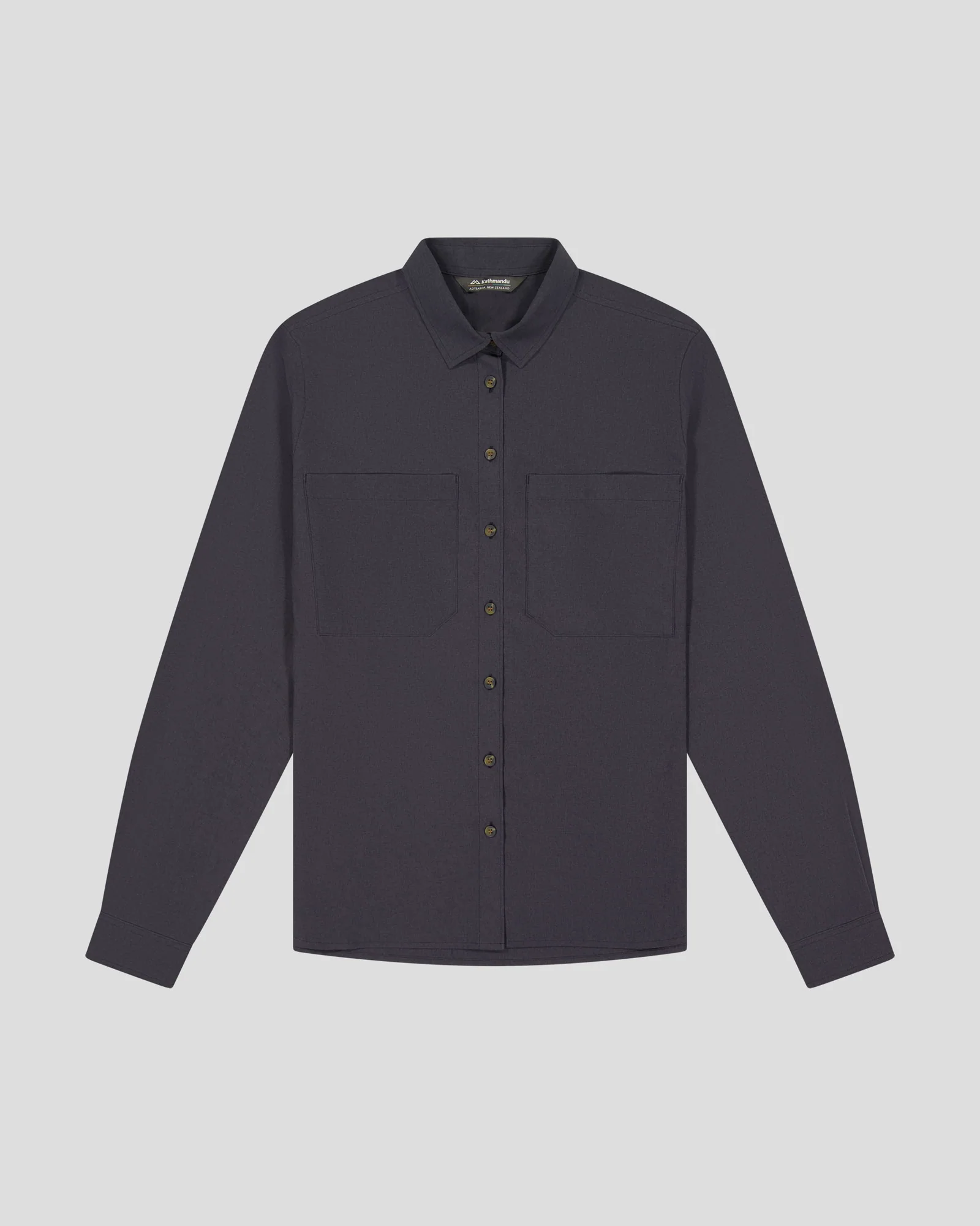 Women’s Flight Stretch Long Sleeve Shirt - Washed Black