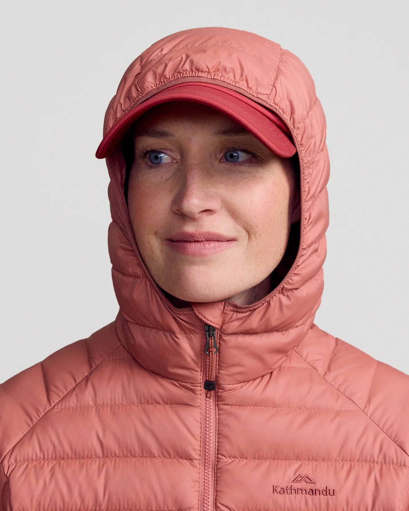 Women's Heli Down Hooded Jacket 3.0 - Clay - Image 5