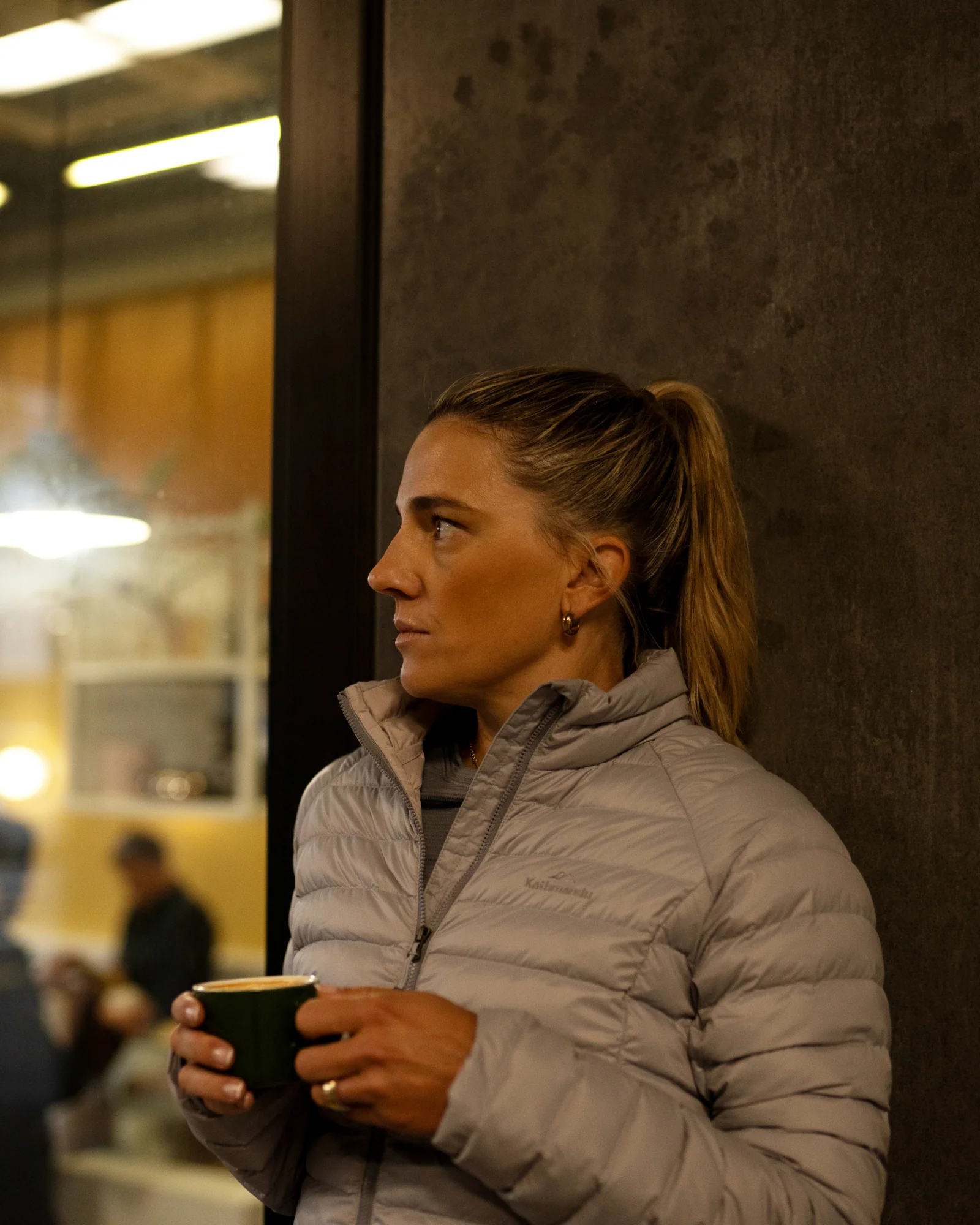 Women's Heli Down Jacket v4 - Light Haze - Image 2