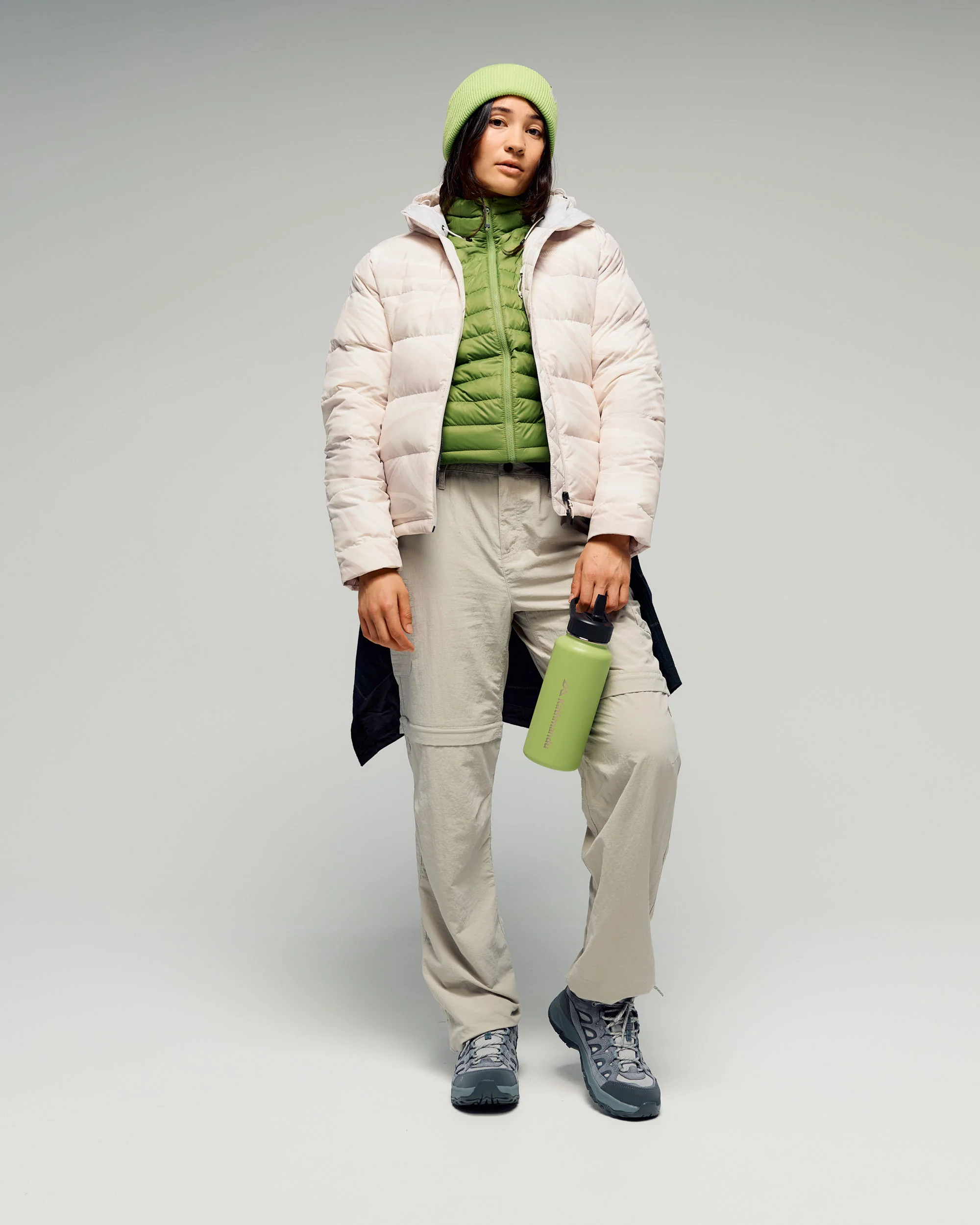 Women's Heli Down Jacket v4 - Verde - Image 3