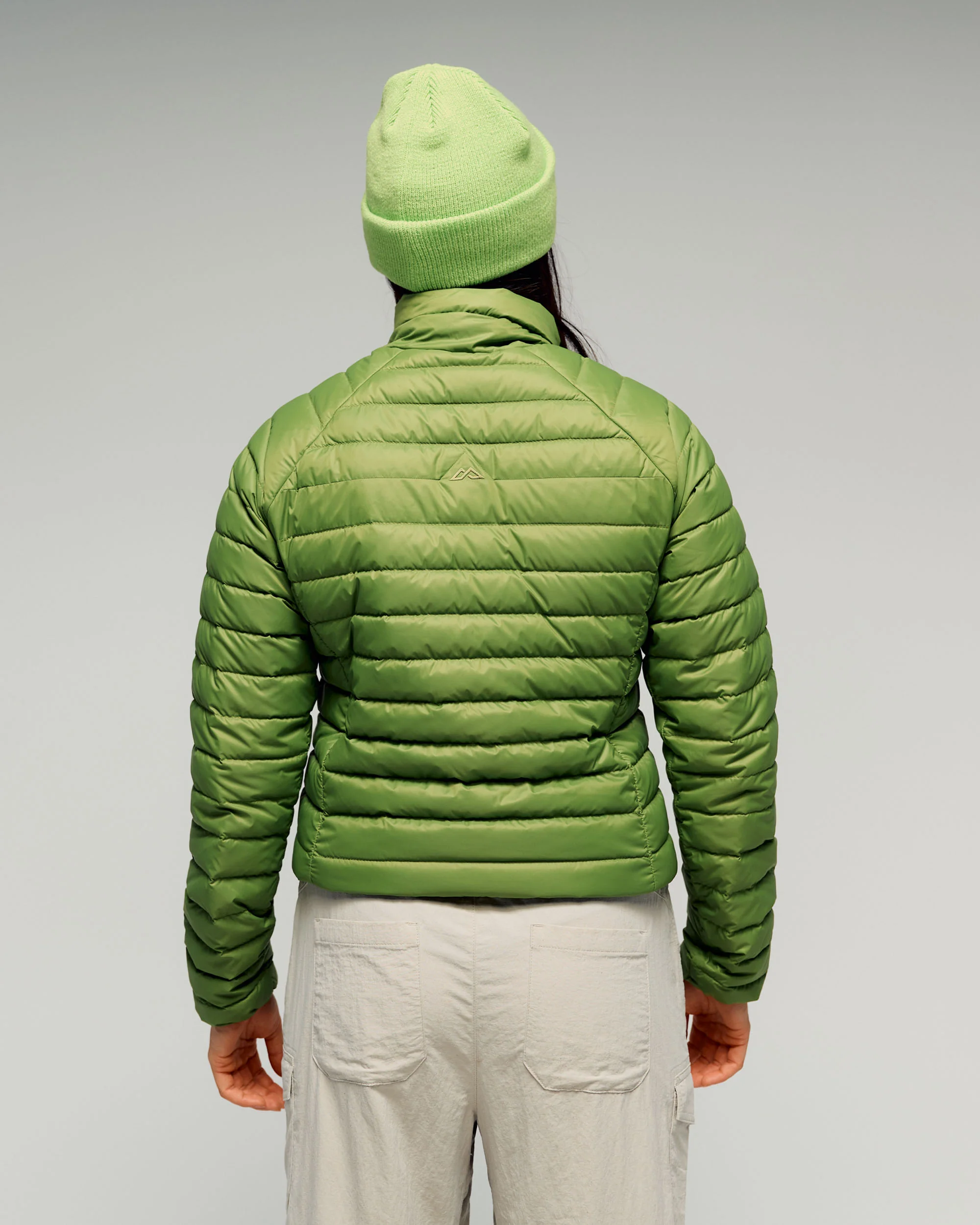 Women's Heli Down Jacket v4 - Verde - Image 4