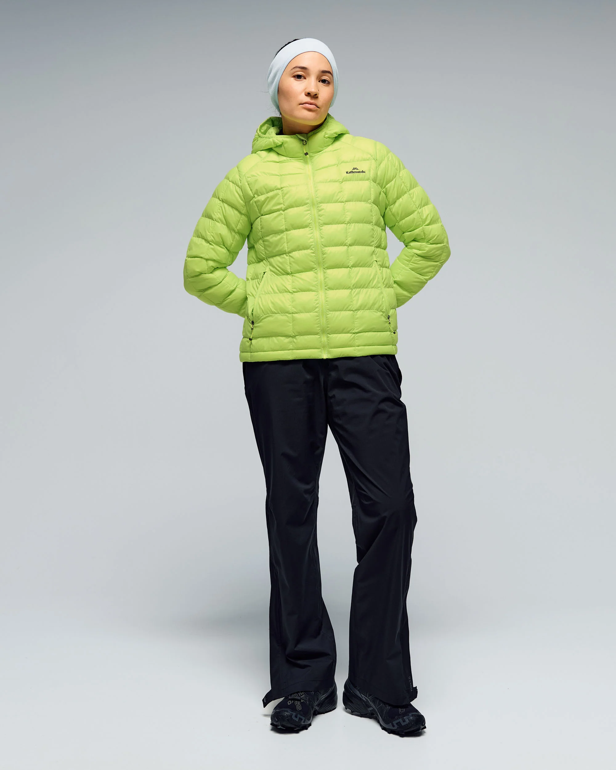 Women's Heli Insulated Hooded Jacket - Aurora - Image 3
