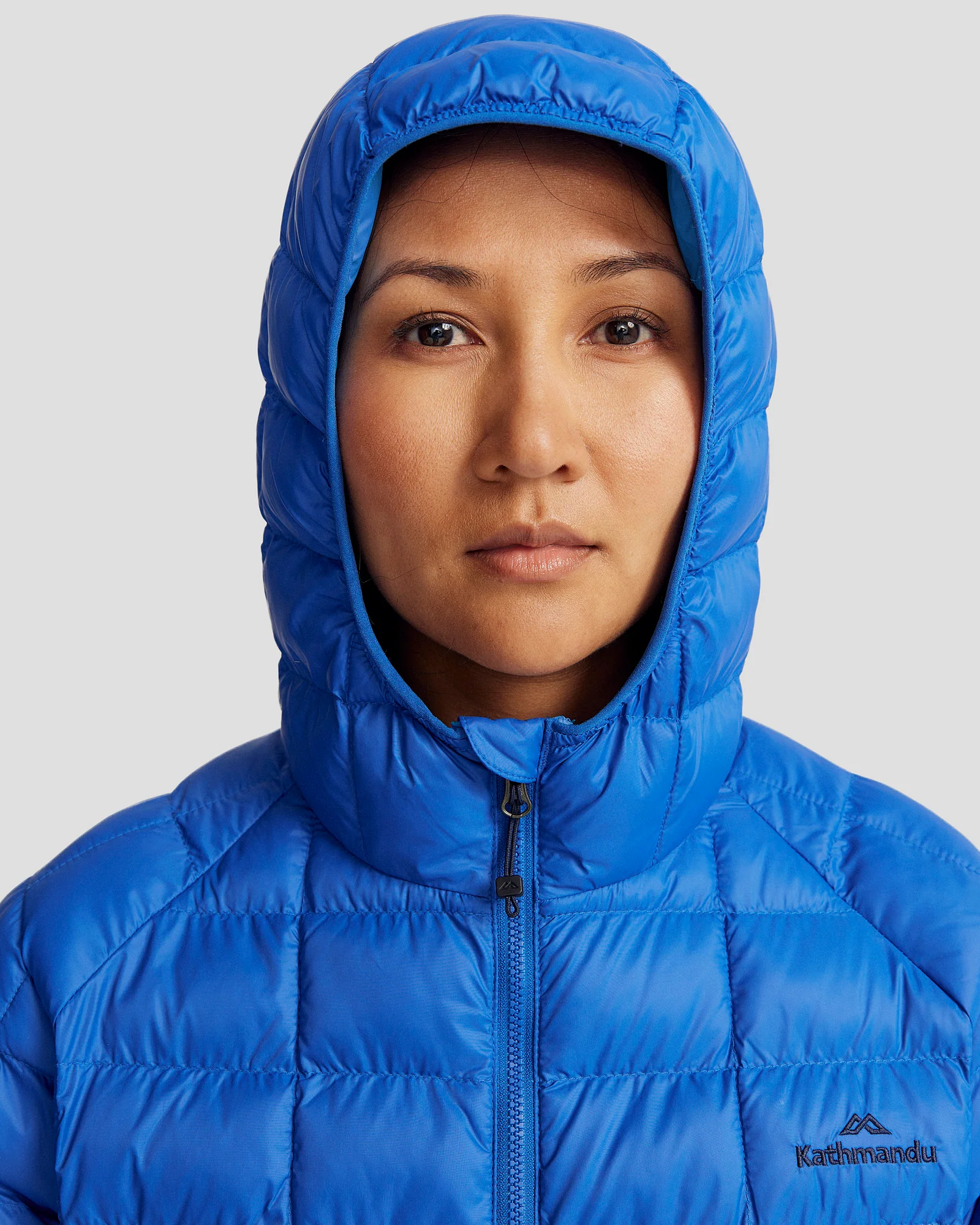 Women's Heli Insulated Hooded Jacket - Peak Blue - Image 5