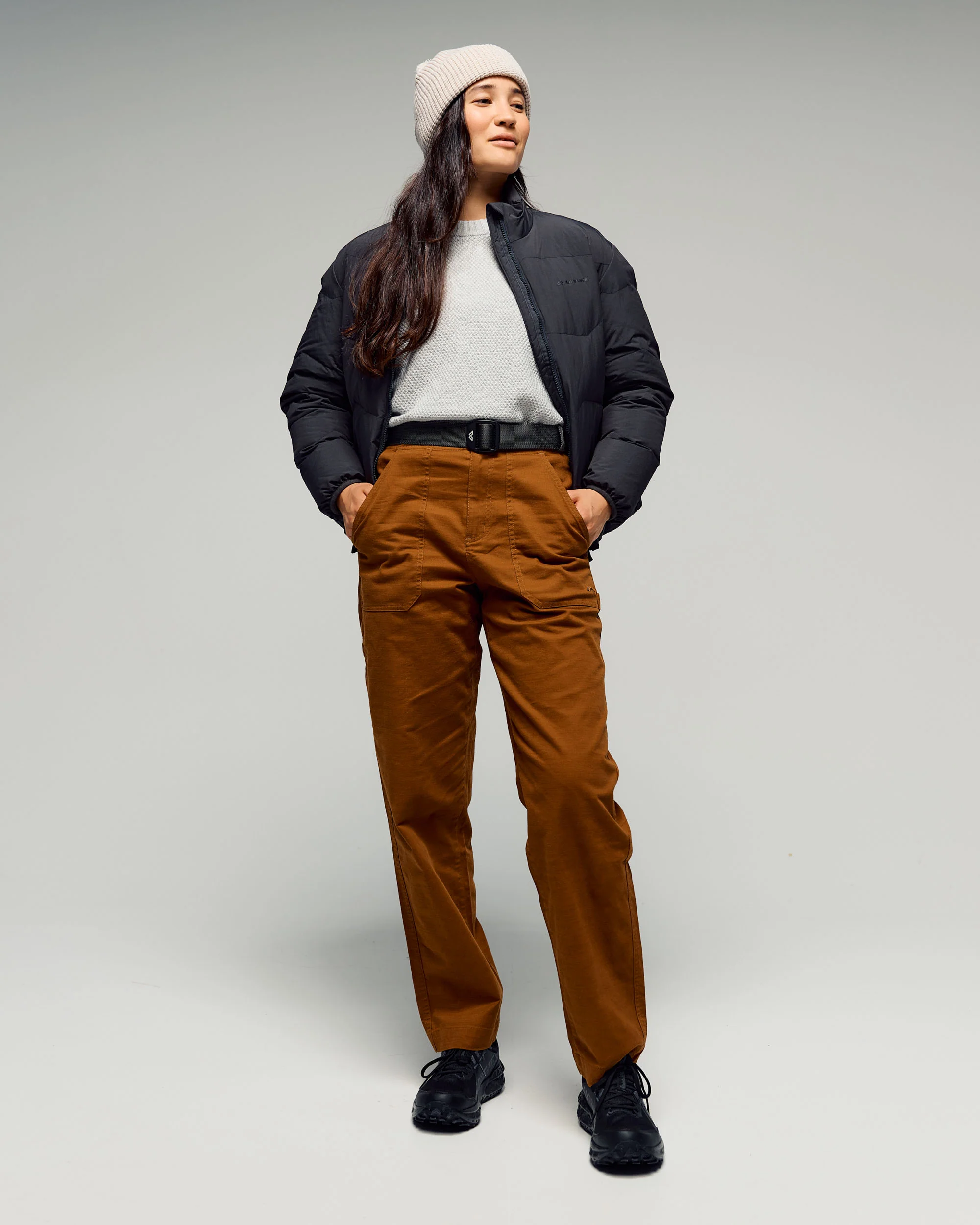 Women's Retreat Merino Blend Crew Pullover - Super Moon - Image 3
