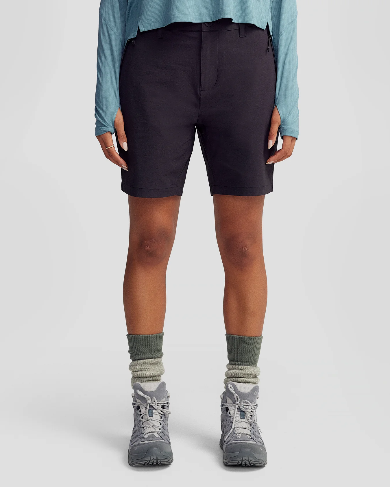 Women’s Ridge 7” Shorts - Black Stingray