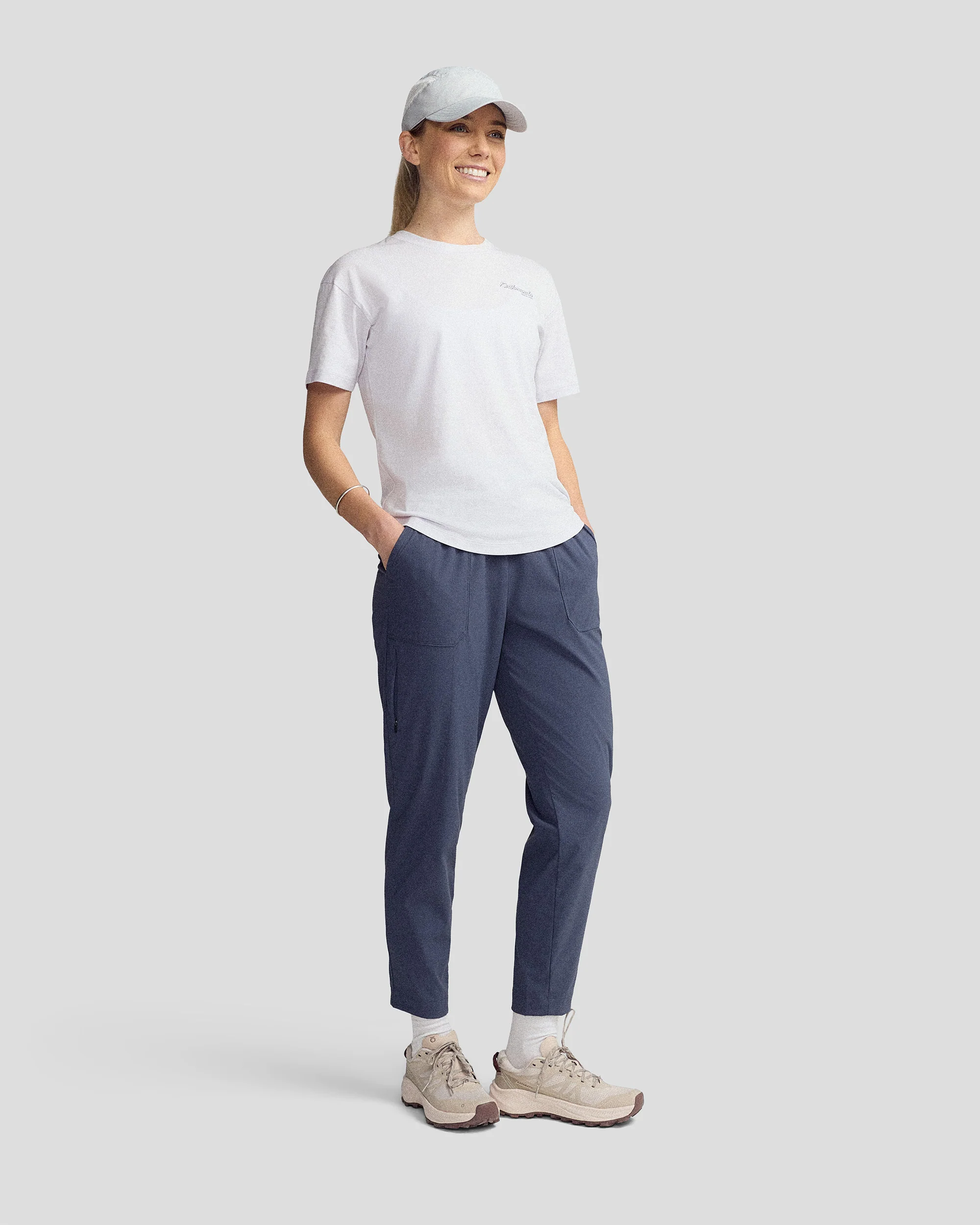 Women’s River Organic Cotton T-shirt  -  Bright Lilac - Image 5