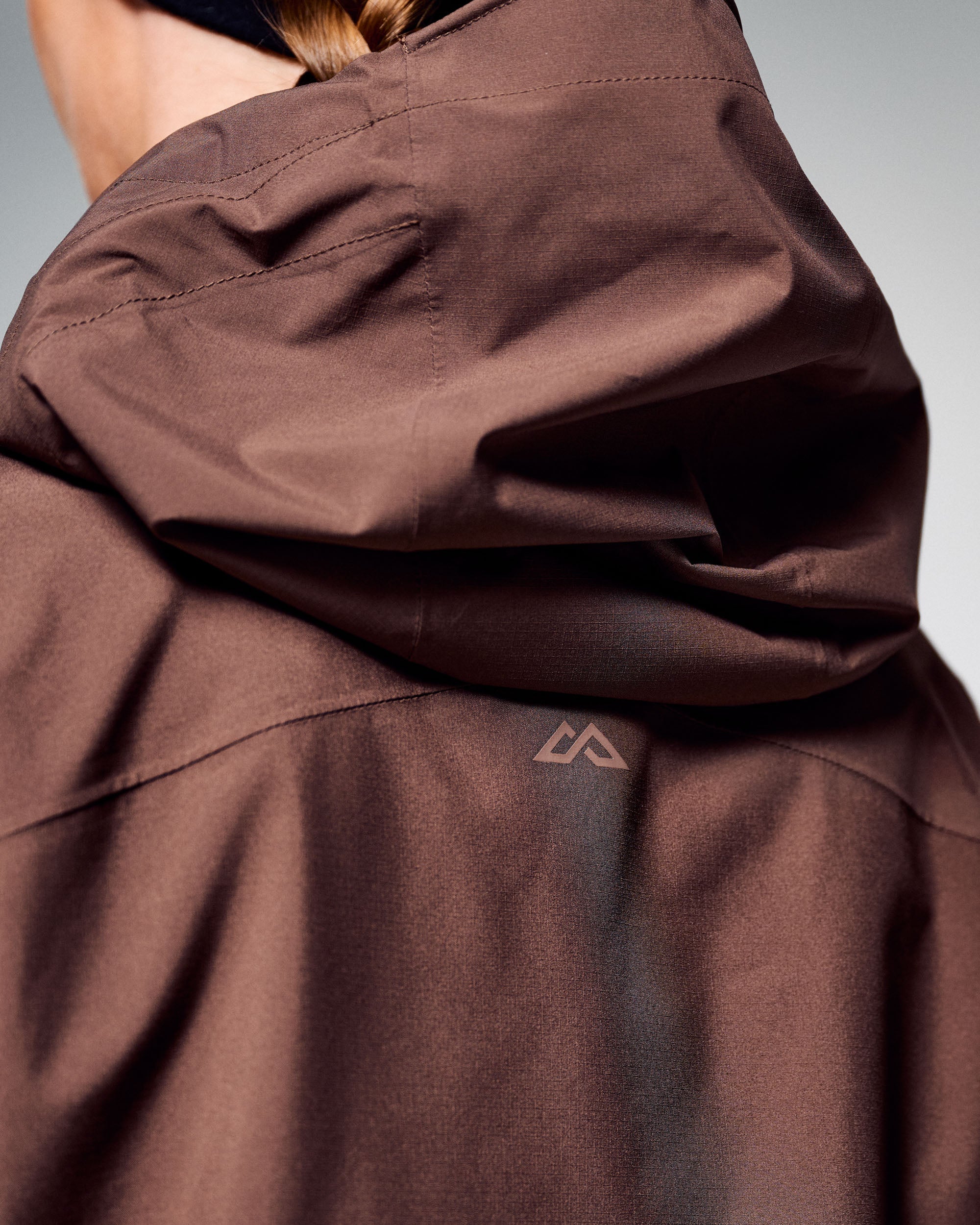 Women's Trailhead 3in1 Rain Hooded Jacket - Dark Taupe/Shroom - Image 3