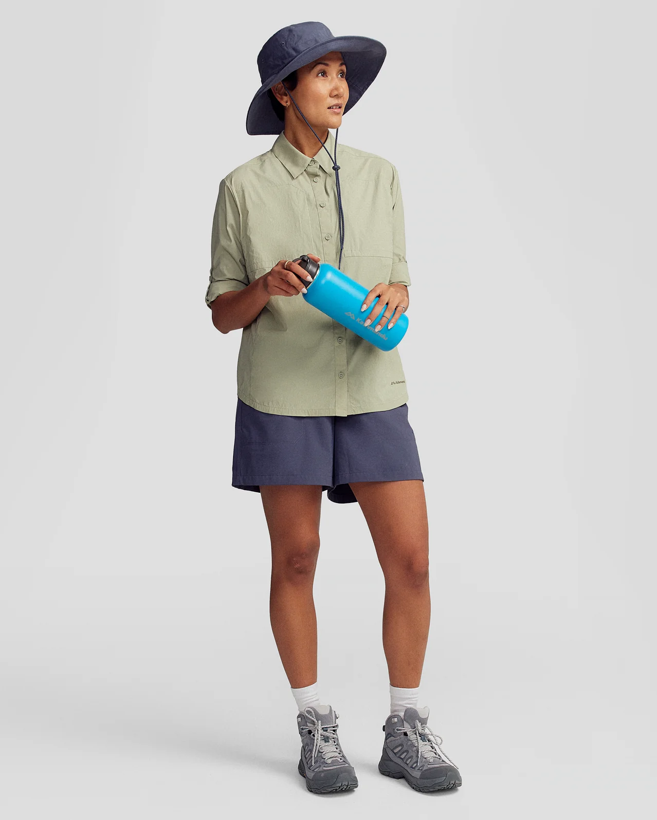 Women’s Trailhead 4” Shorts - Mid Navy - Image 4