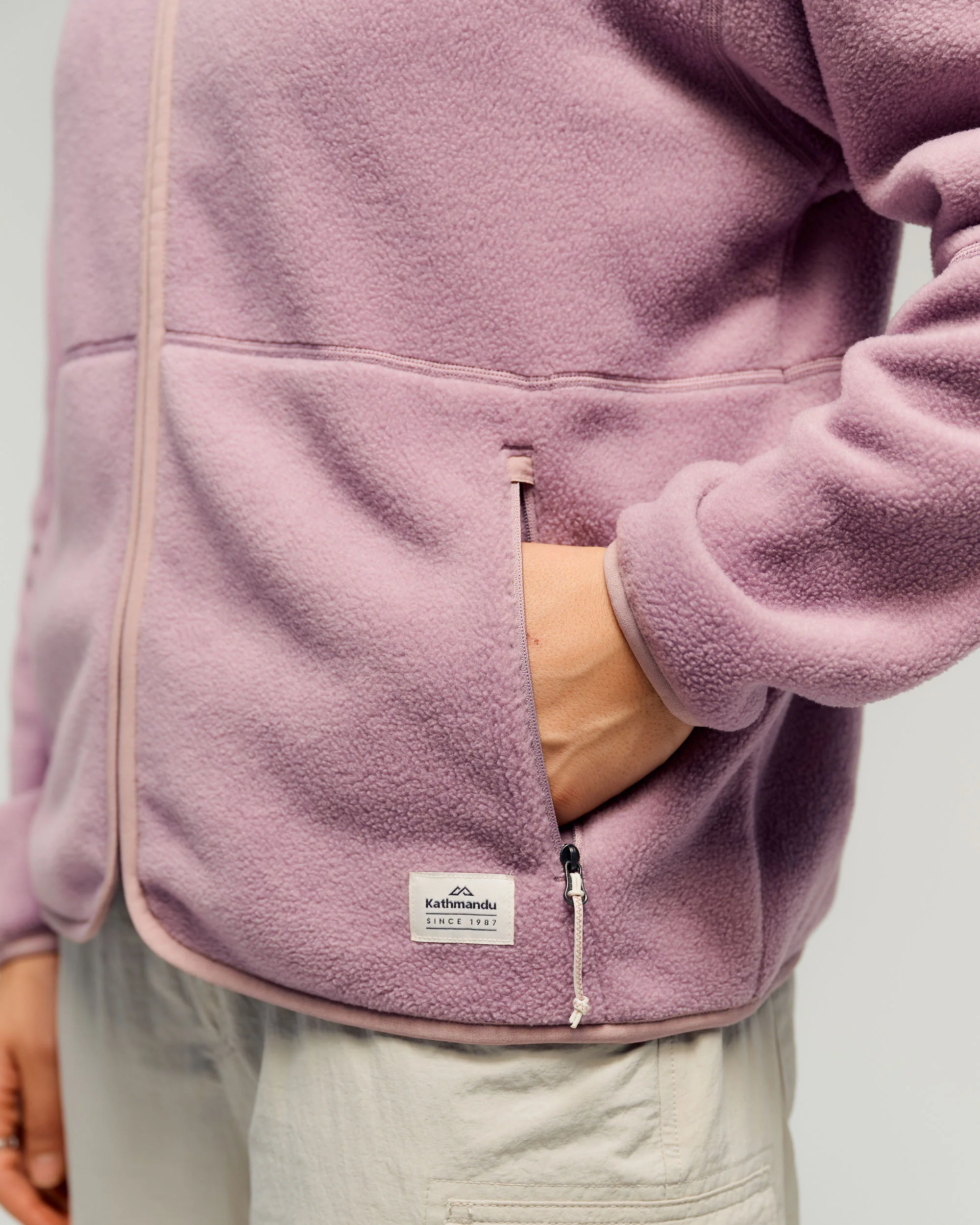 Women's Trailhead Fleece Jacket - Thistle - Image 4