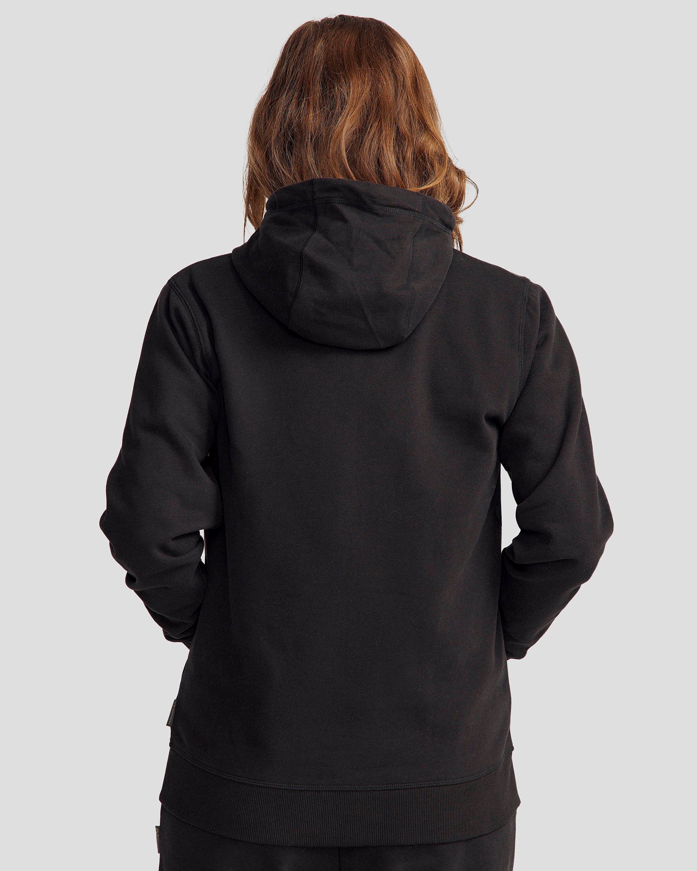 Women's Full-Zip Hoodie - Black Stingray - Image 4