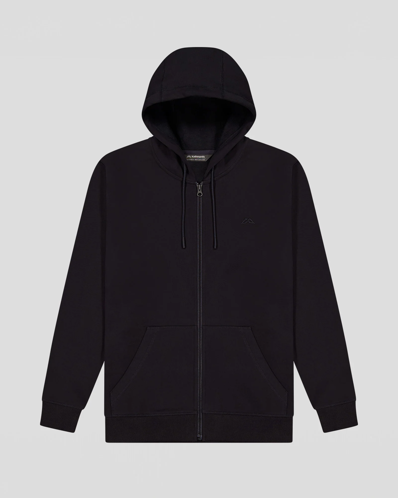 Women's Full-Zip Hoodie - Black Stingray - Image 6