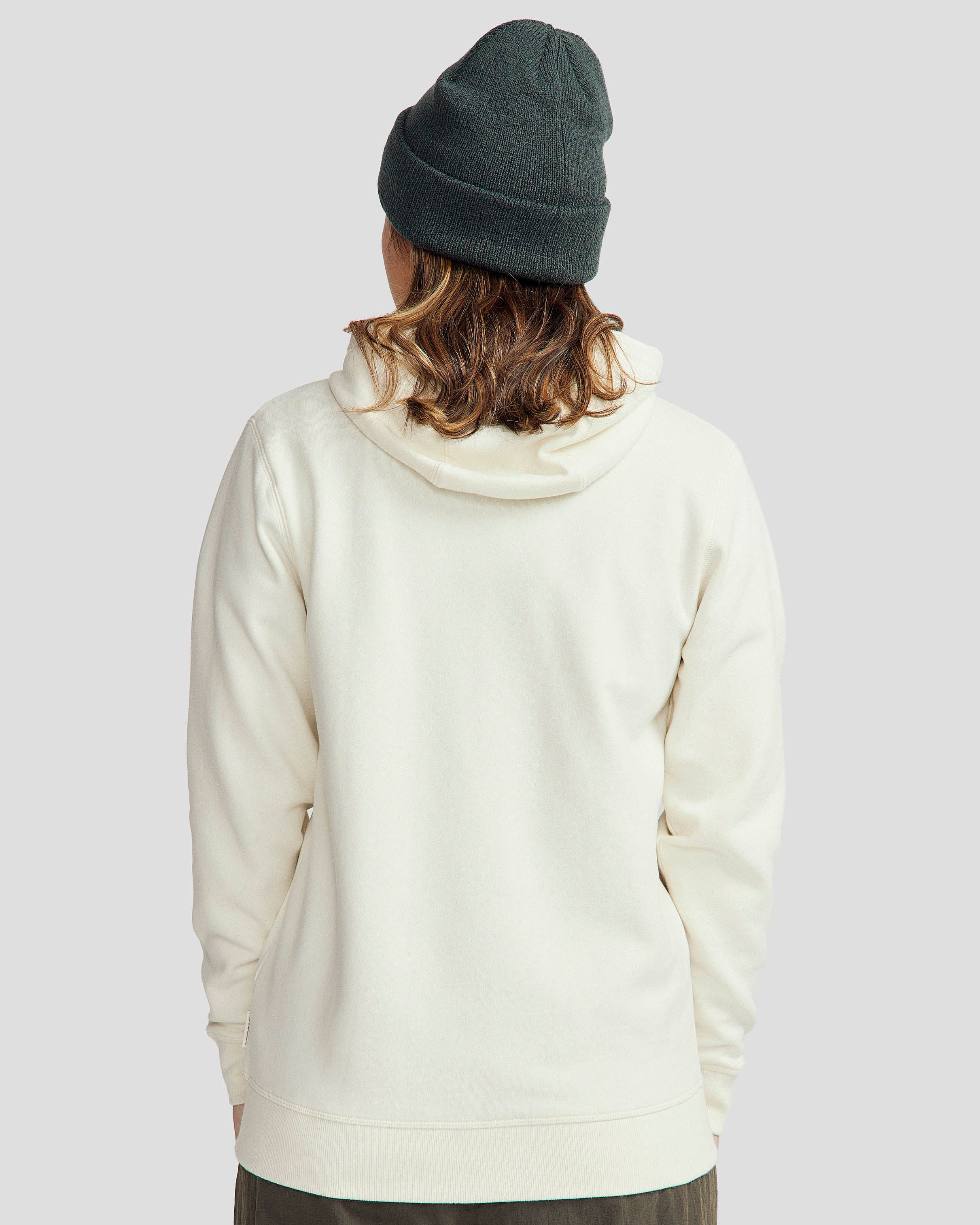 Women's Full-zip Hoodie - Natural - Image 4