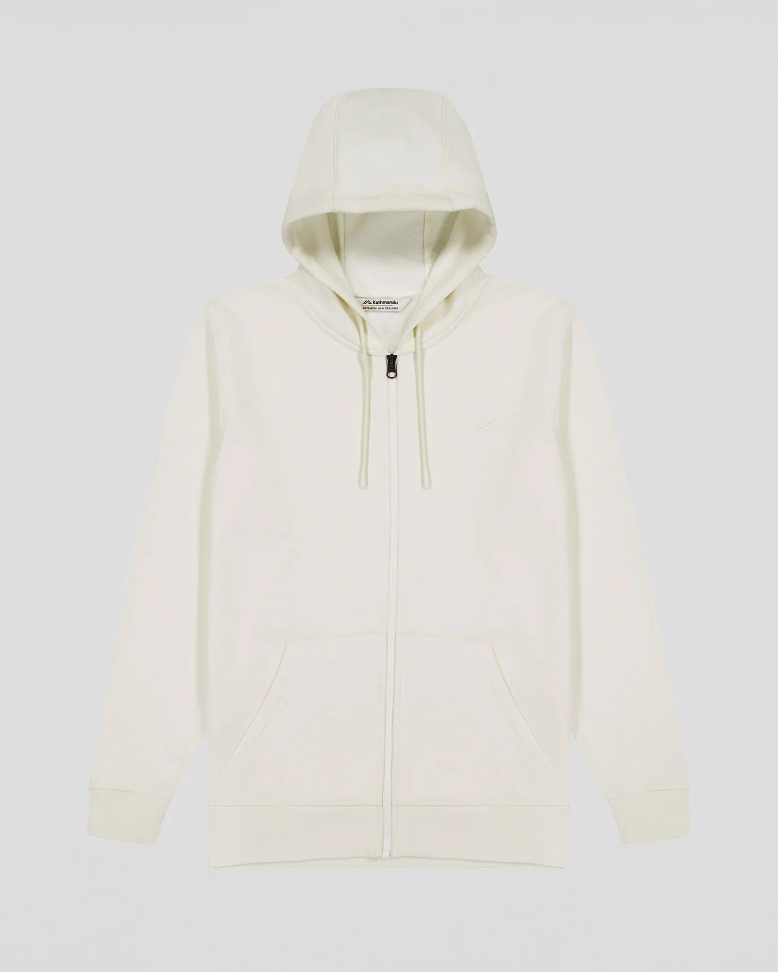 Women's Full-zip Hoodie - Natural - Image 5