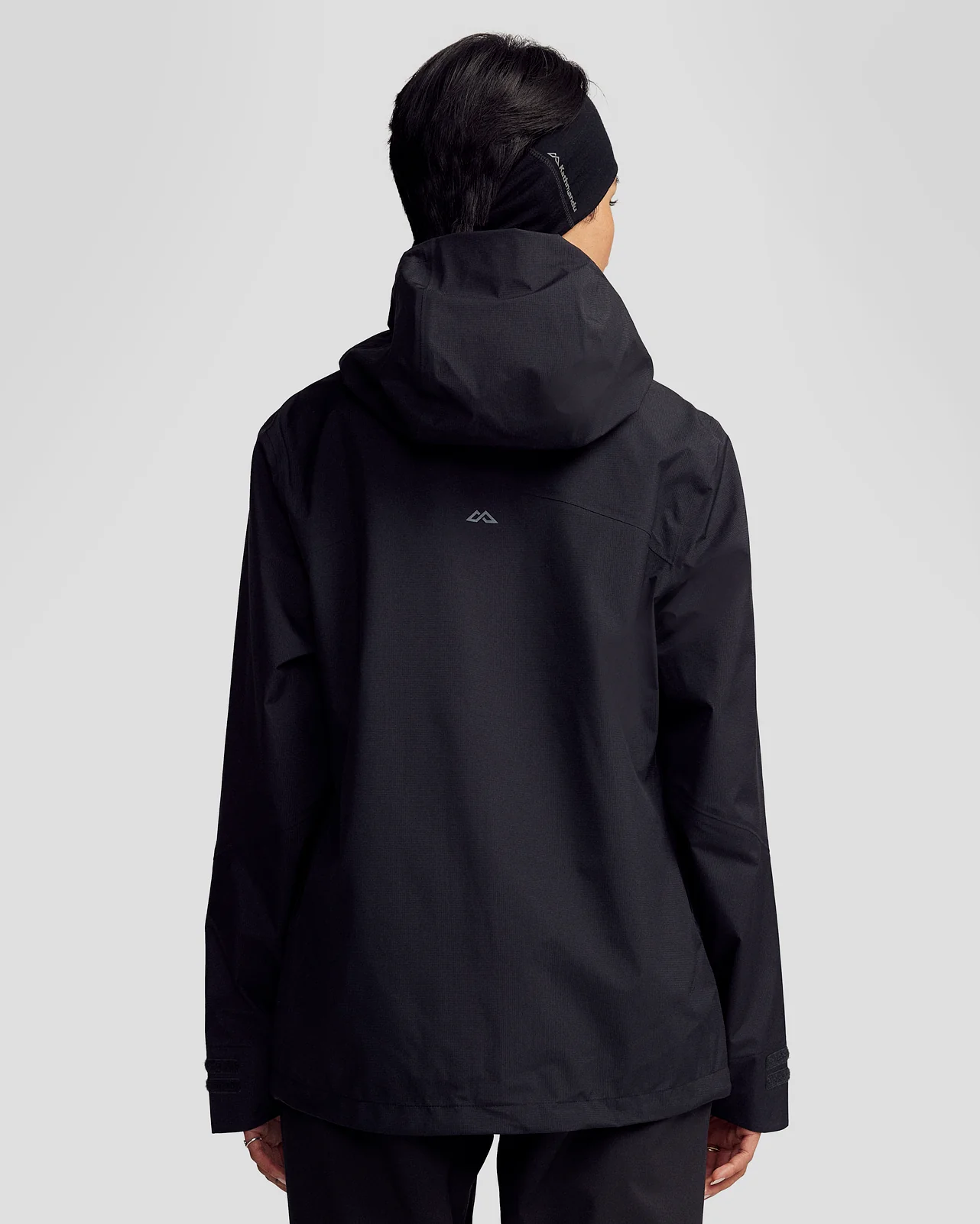 Women’s Ridge 3L GORE-TEX Rain Jacket - Black Stingray - Image 4