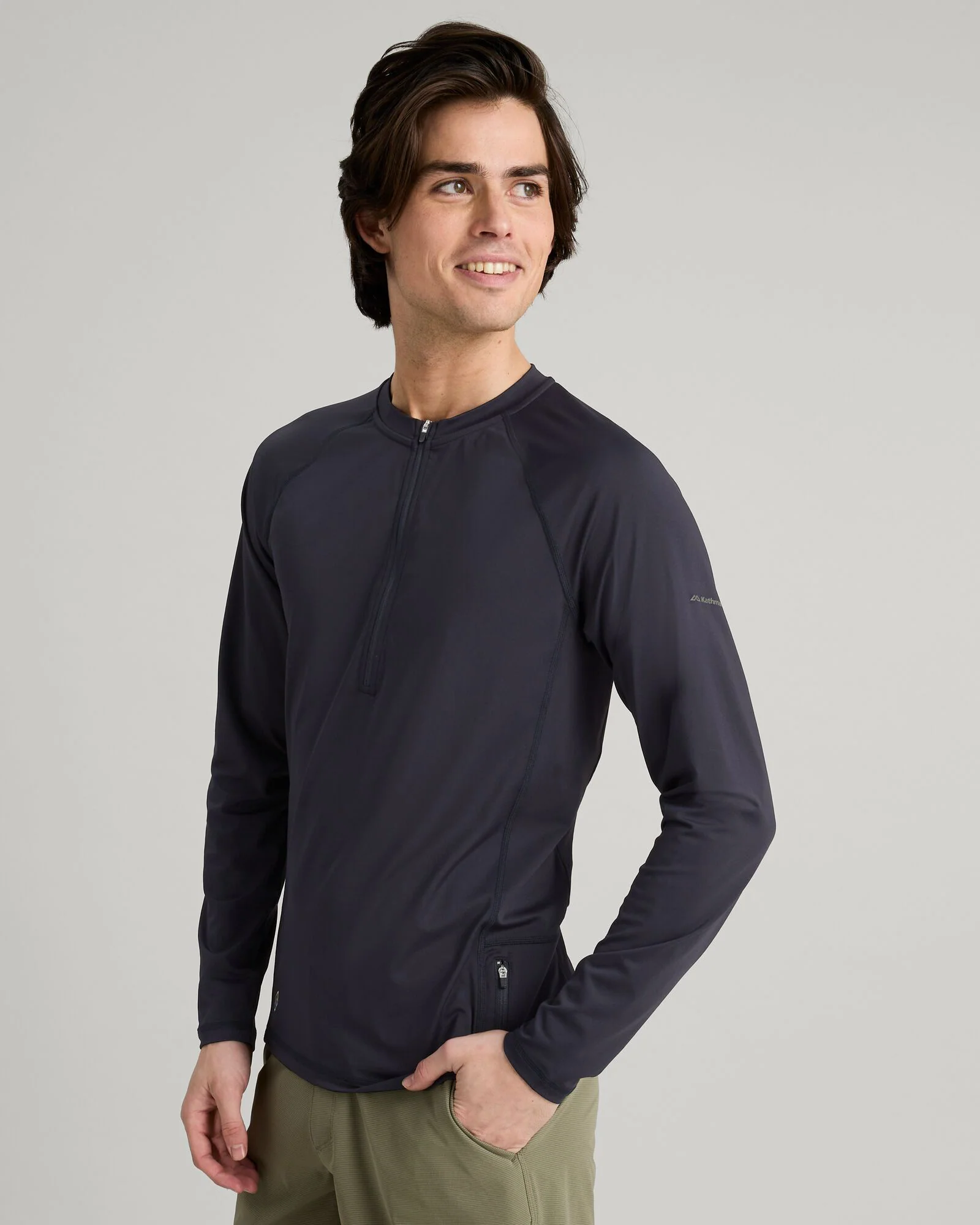 WTR-Seeker Men's Splash Long Sleeve Top - Meteor - Image 3