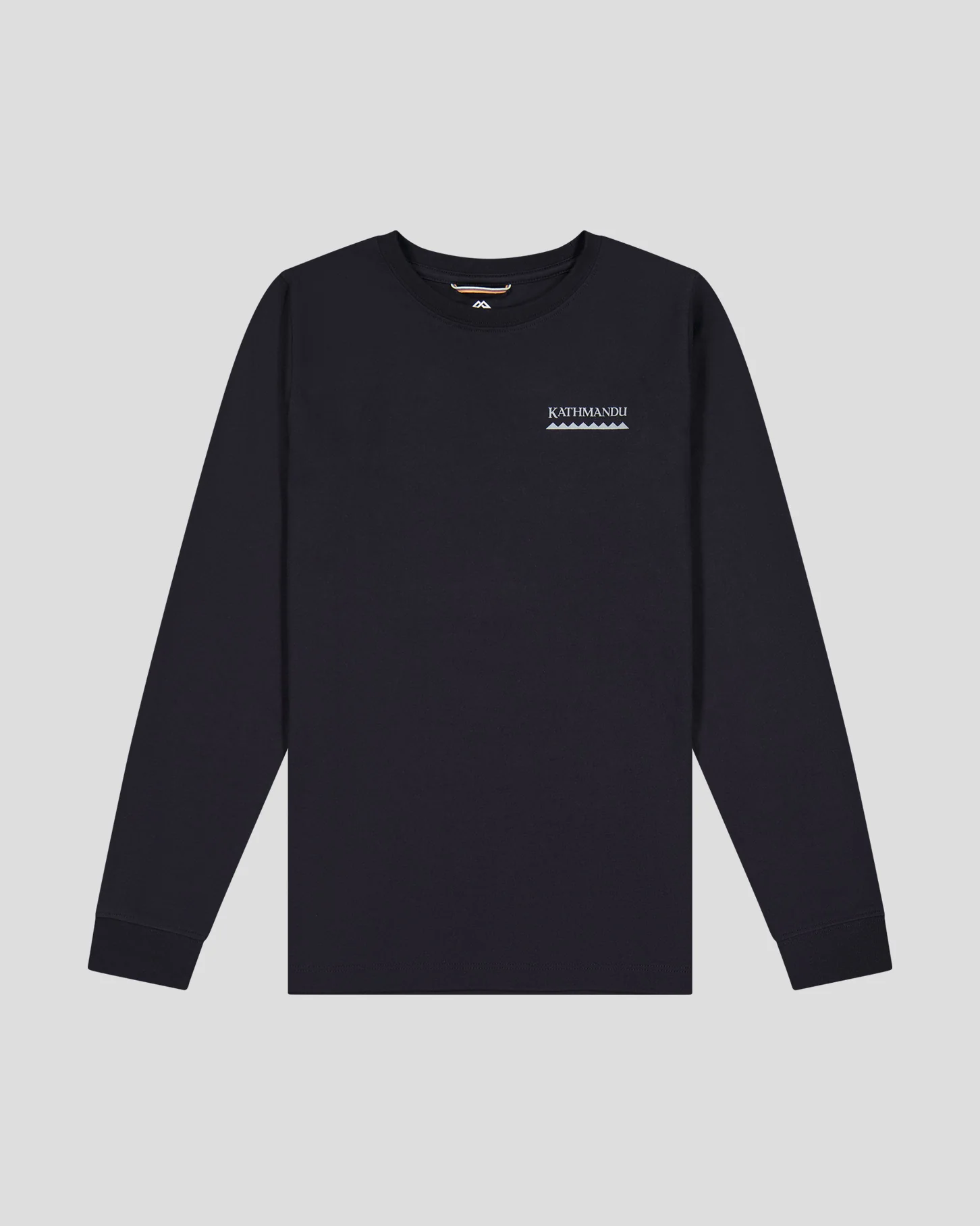 Youth Heritage Organic Cotton Long Sleeve T-shirt - Black Stingray - Image 5